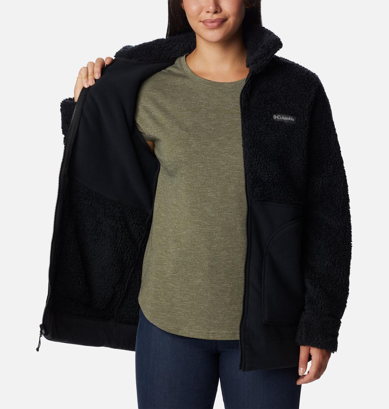 Women's Winter Pass™ Sherpa Long Full Zip Fleece Jacket 5