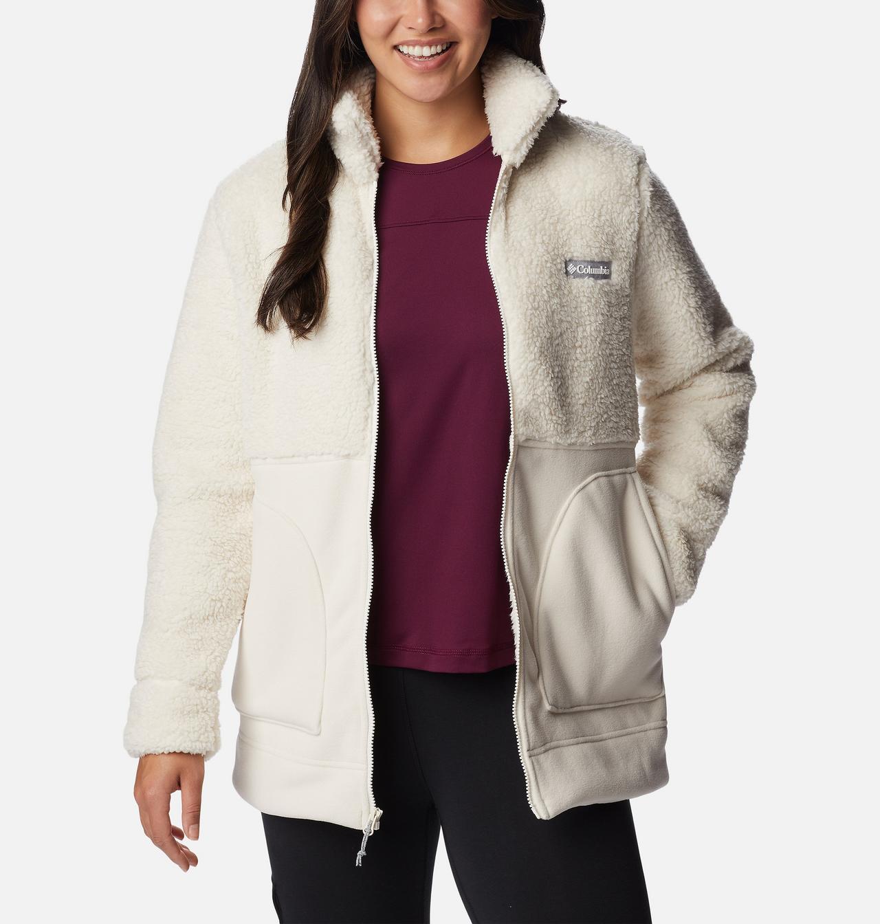 Women's Winter Pass™ Sherpa Long Full Zip Fleece Jacket 6