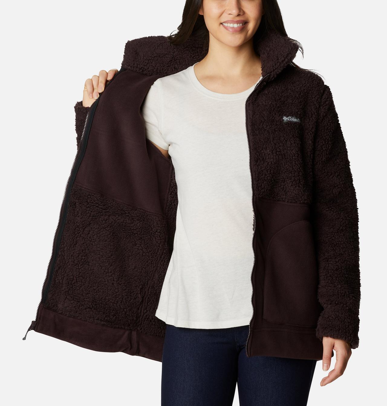 Women's Winter Pass™ Sherpa Long Full Zip Fleece Jacket 5