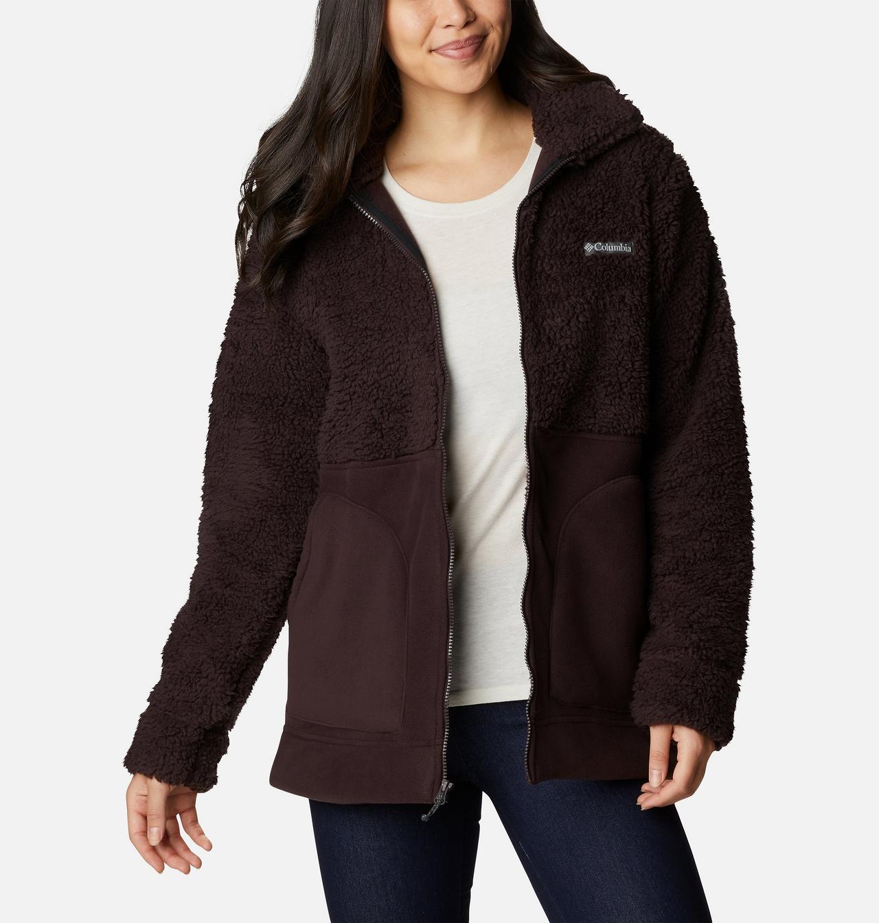 Women's Winter Pass™ Sherpa Long Full Zip Fleece Jacket 6