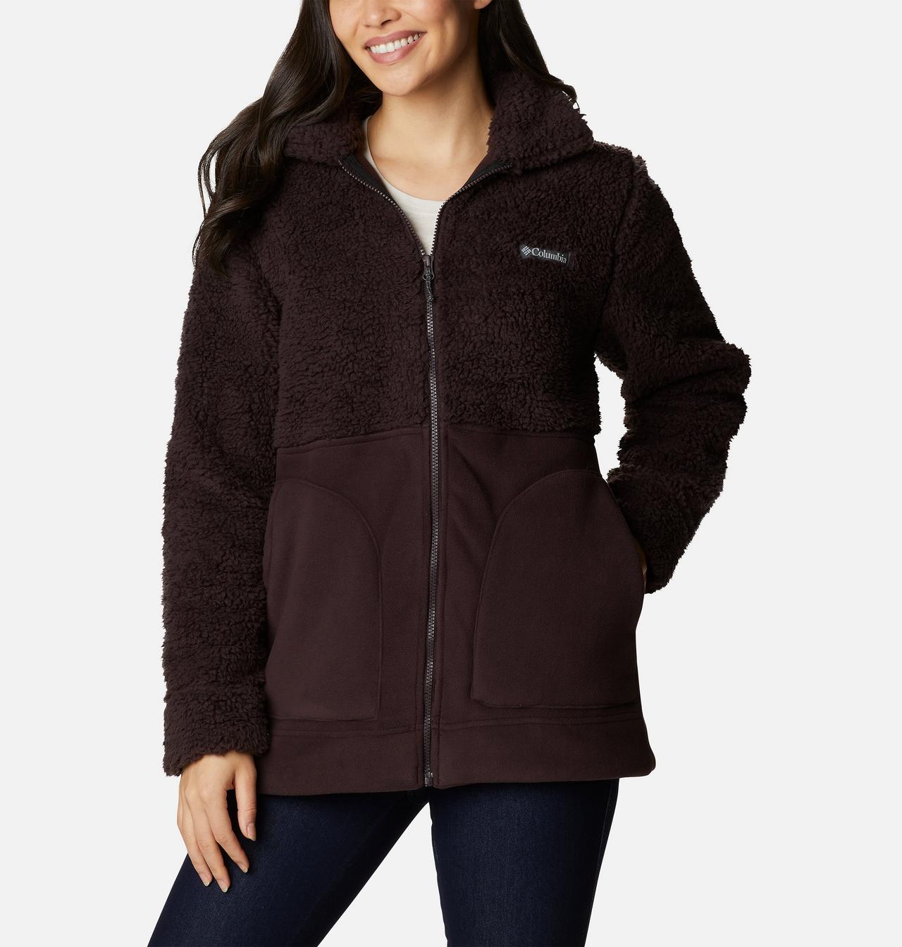 Women's Winter Pass™ Sherpa Long Full Zip Fleece Jacket 1