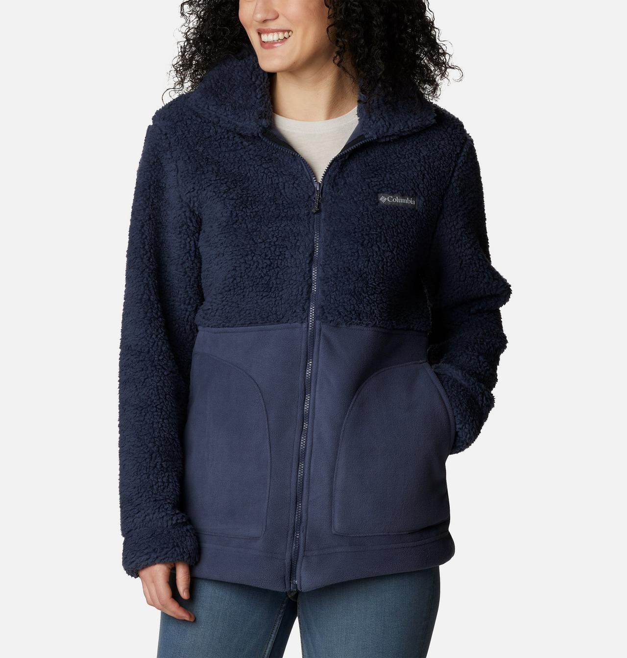 Women's Winter Pass™ Sherpa Long Full Zip Fleece Jacket 1