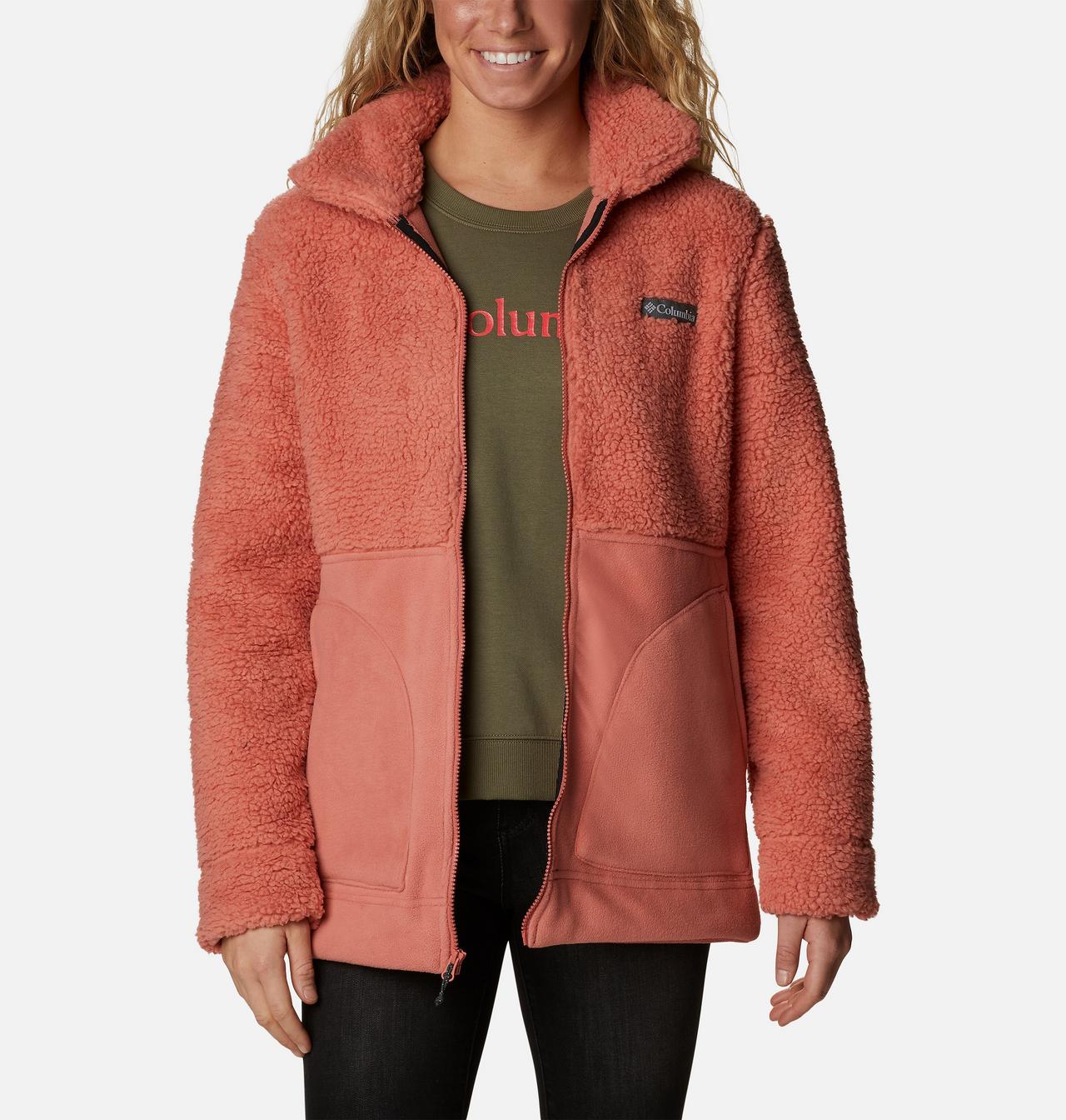 Women's Winter Pass™ Sherpa Long Full Zip Fleece Jacket 1