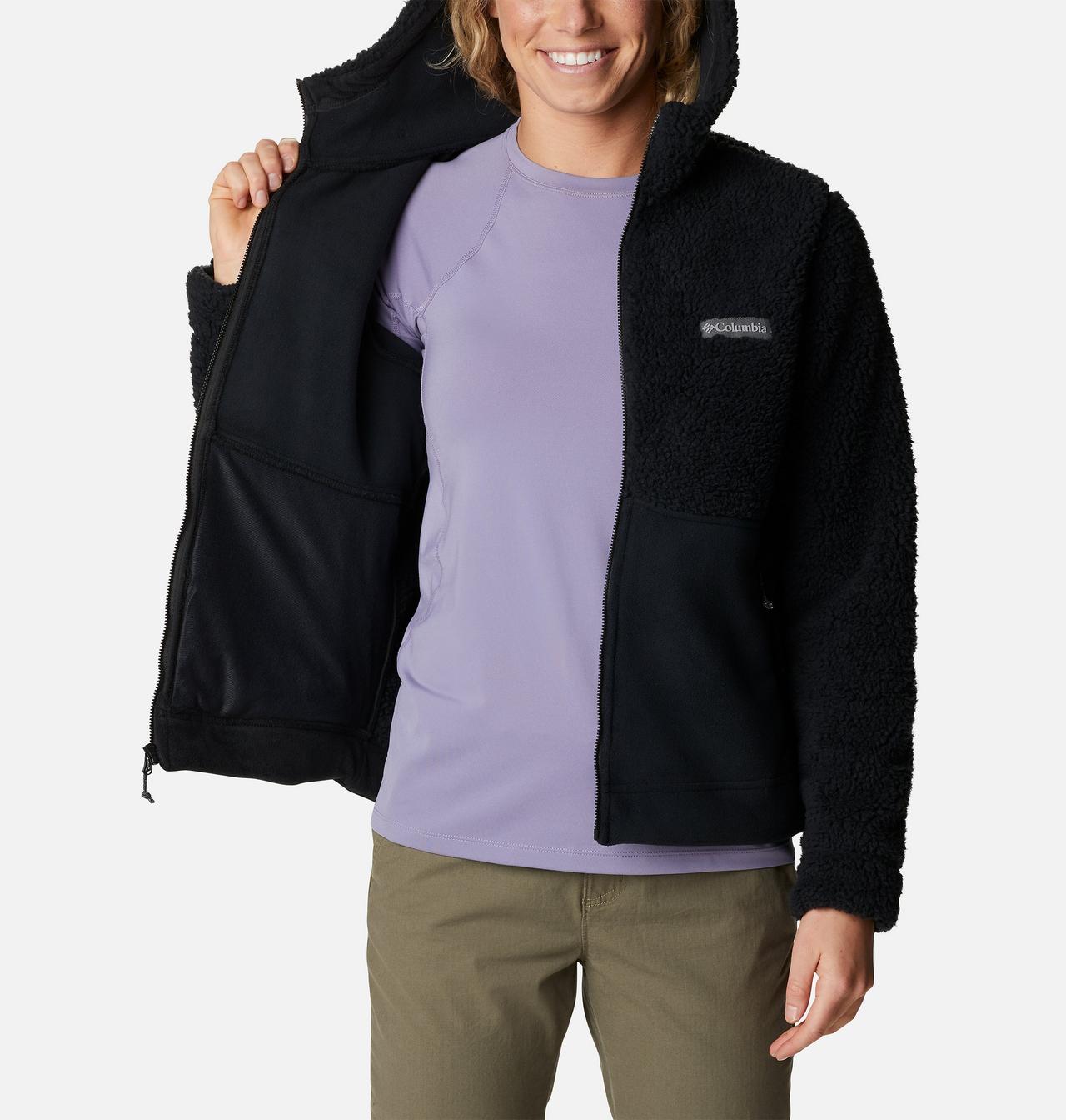 Women's Winter Pass™ Sherpa Hooded Full Zip Fleece Jacket 5