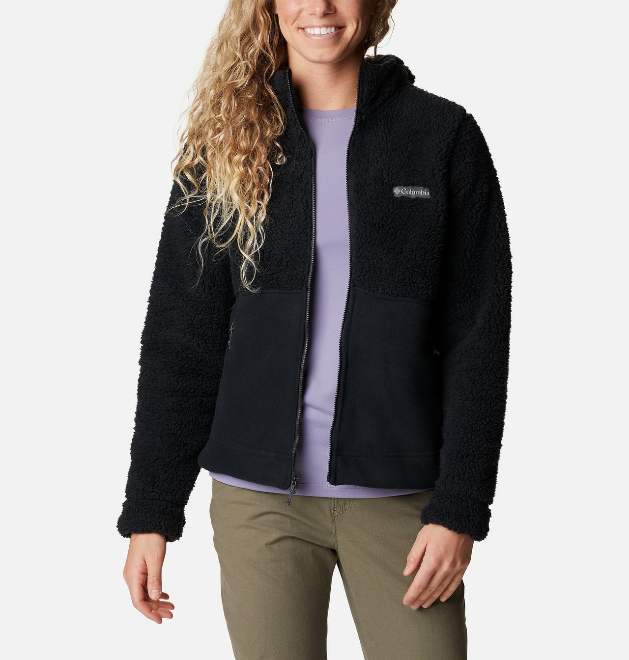 Women's Winter Pass™ Sherpa Hooded Full Zip Fleece Jacket 6