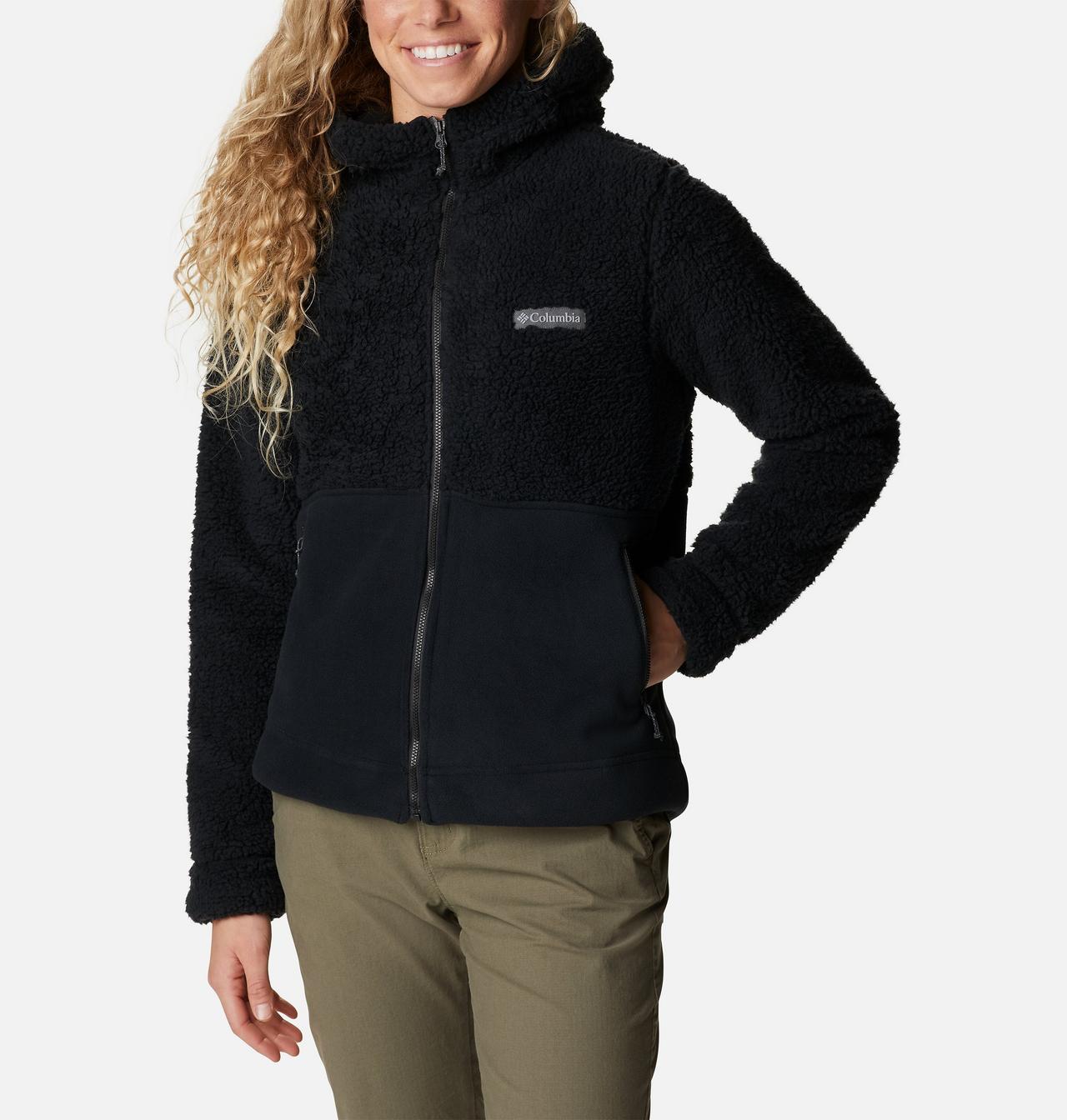 Women's Winter Pass™ Sherpa Hooded Full Zip Fleece Jacket 1