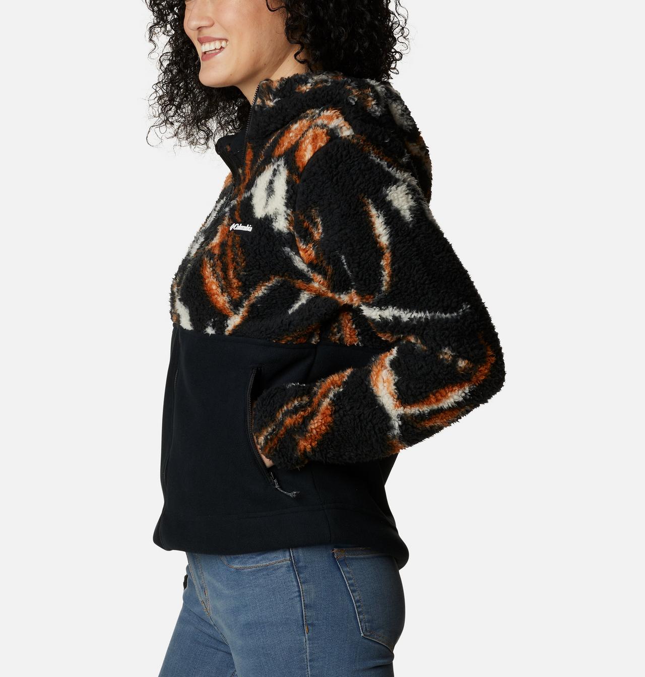 Women's Winter Pass™ Sherpa Hooded Full Zip Fleece Jacket 3