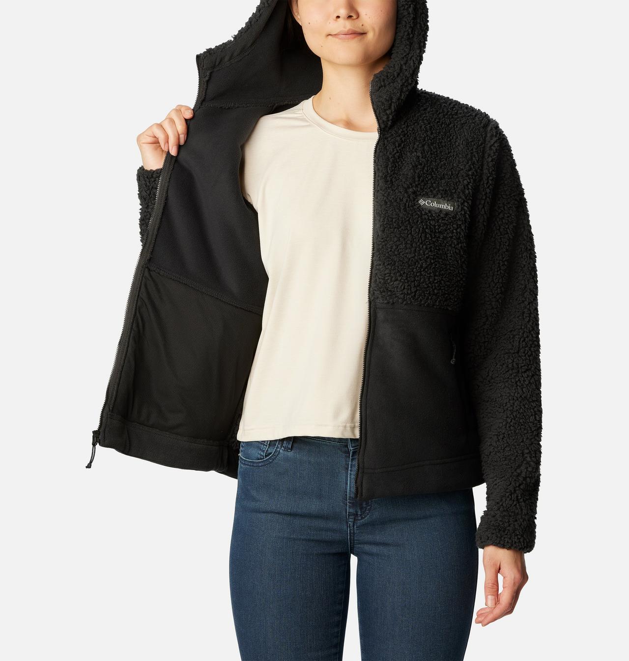 Women's Winter Pass™ Sherpa Hooded Full Zip Fleece Jacket 5