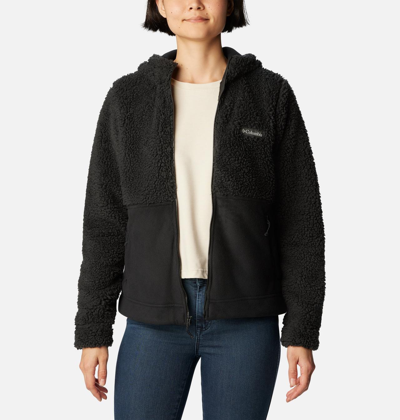 Women's Winter Pass™ Sherpa Hooded Full Zip Fleece Jacket 6