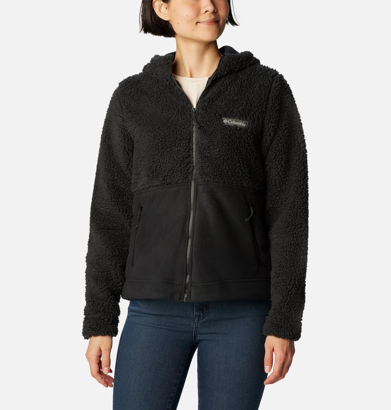 Women's Winter Pass™ Sherpa Hooded Full Zip Fleece Jacket 1