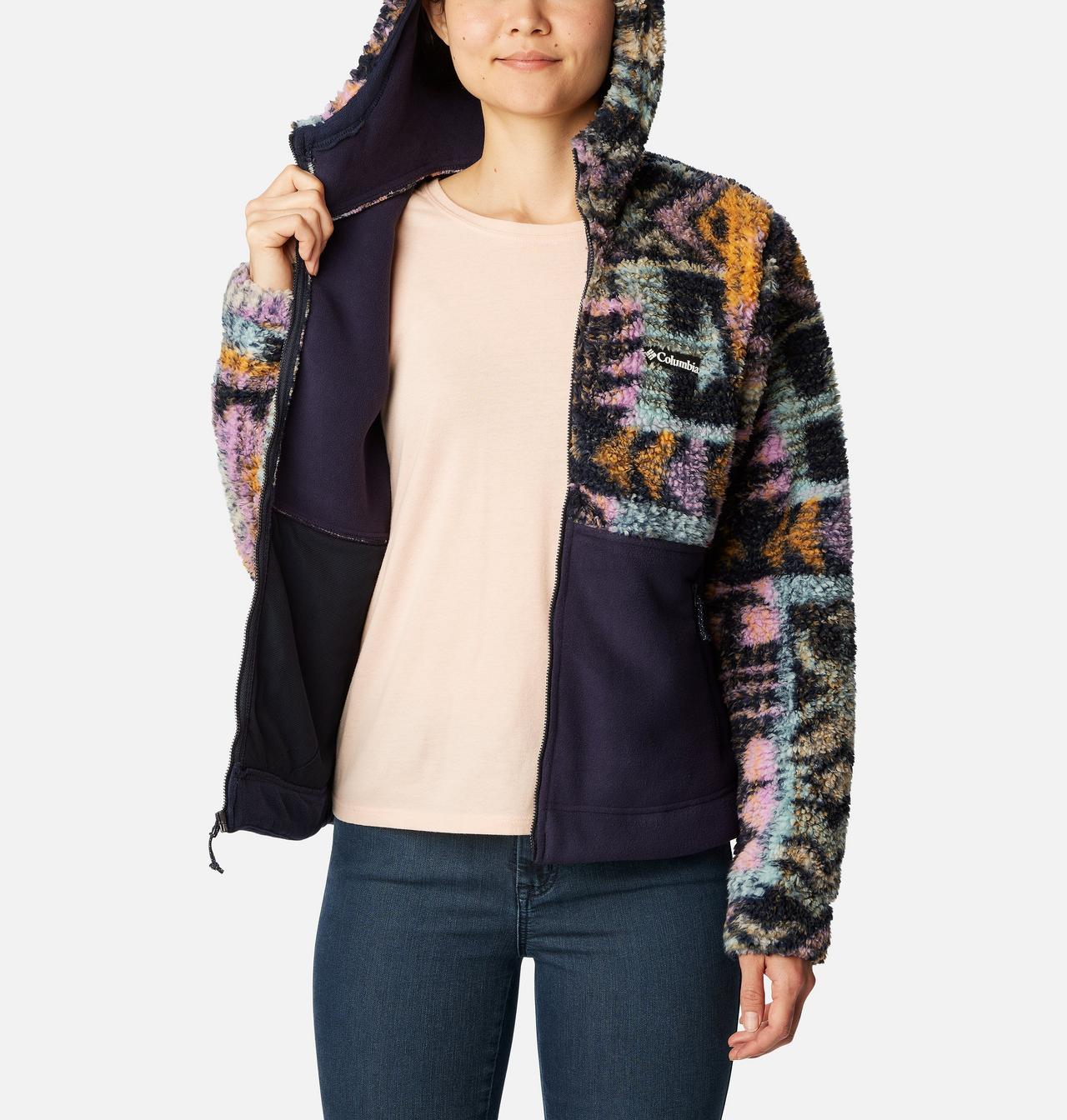 Women's Winter Pass™ Sherpa Hooded Full Zip Fleece Jacket 5