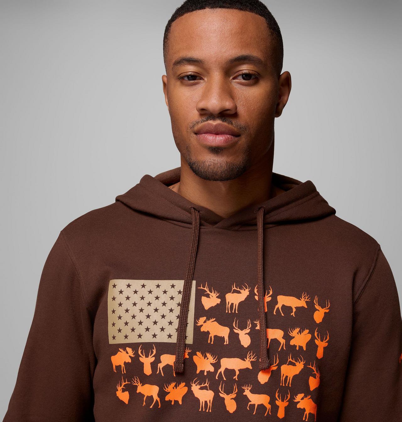 Men's PHG™ Game Flag II Hoodie | 256 | L 5