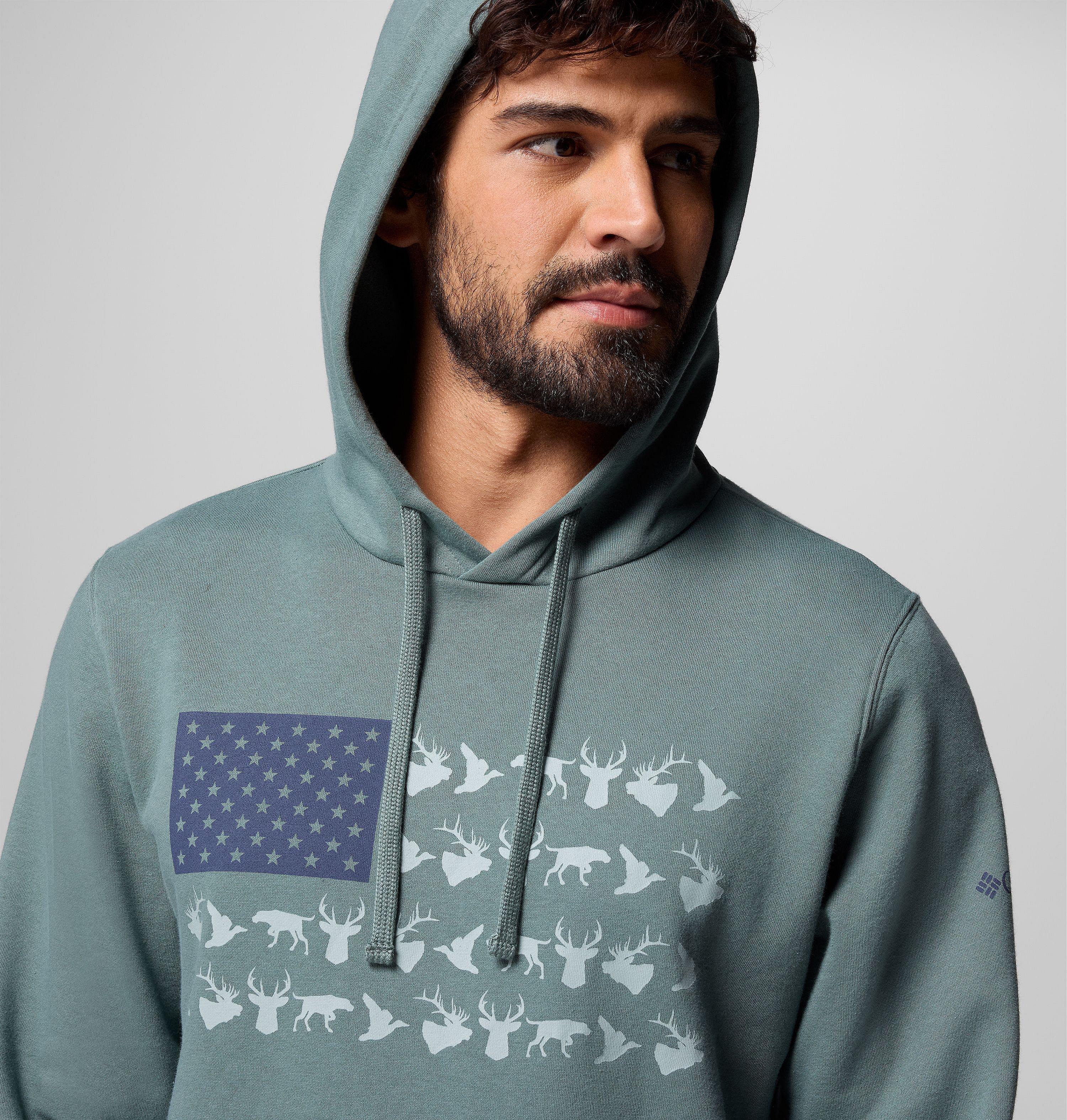 Men's PHG Game Flag II Hoodie | 337 | XS 5