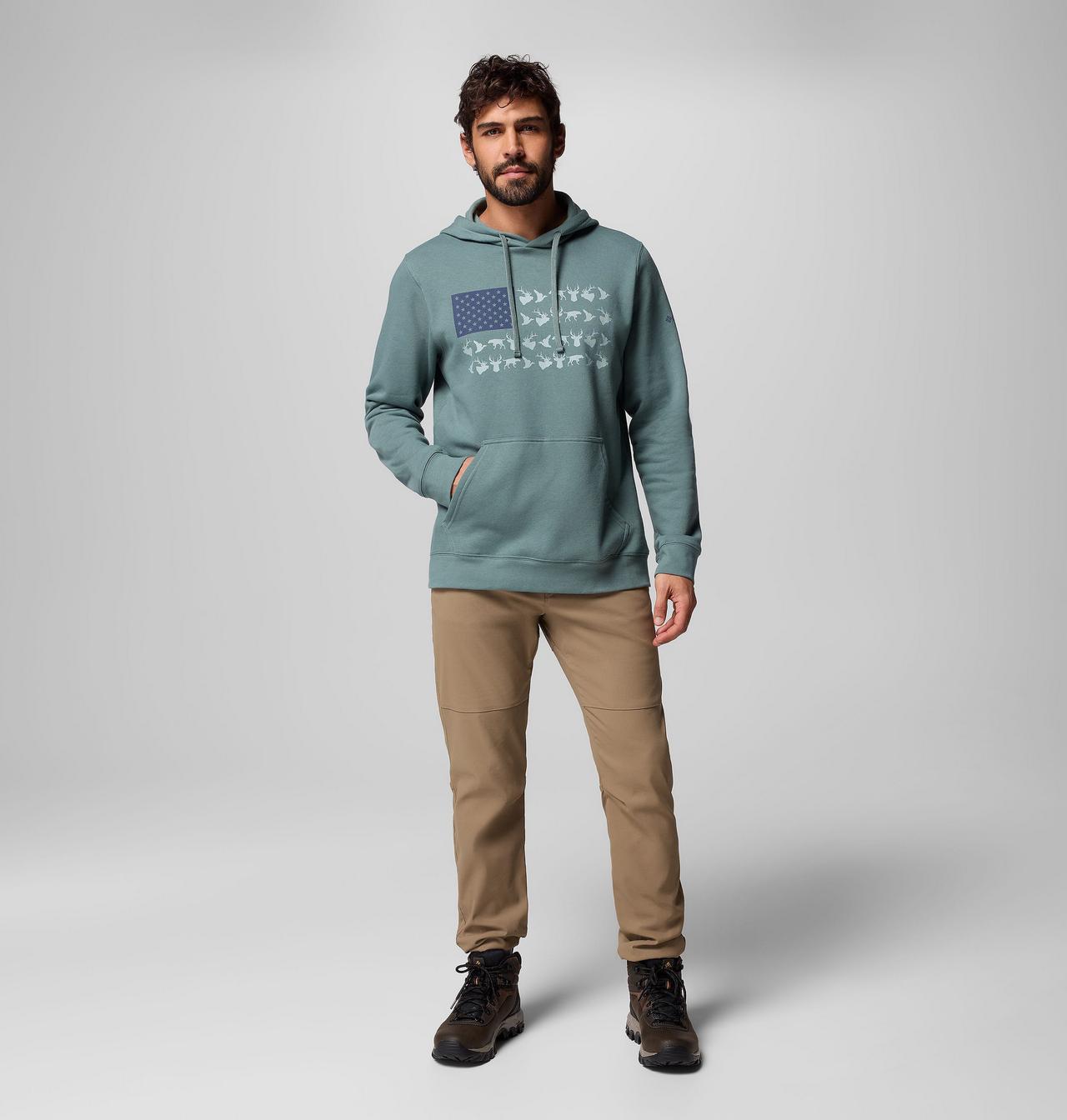 Men's PHG™ Game Flag II Hoodie | 337 | L 2