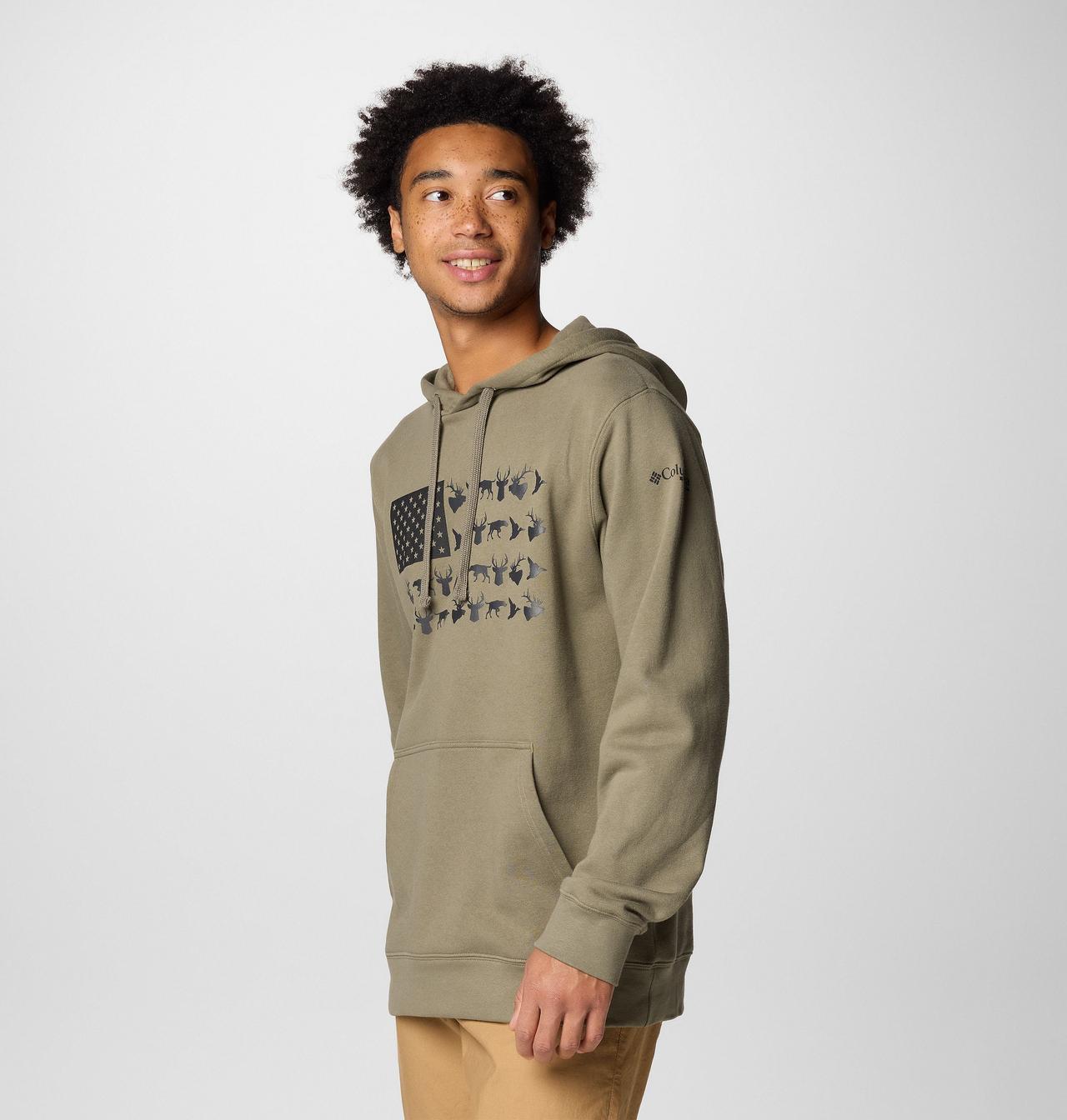 Men's PHG™ Game Flag II Hoodie - Tall 4
