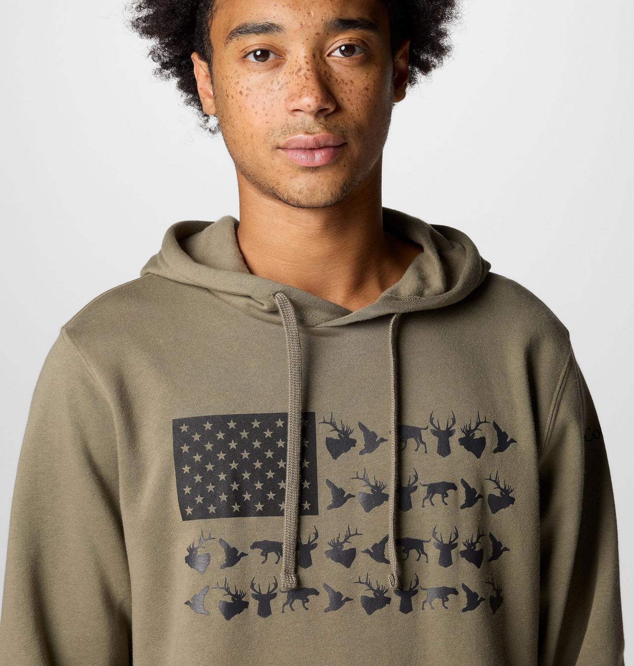 Men's PHG™ Game Flag II Hoodie - Tall 6