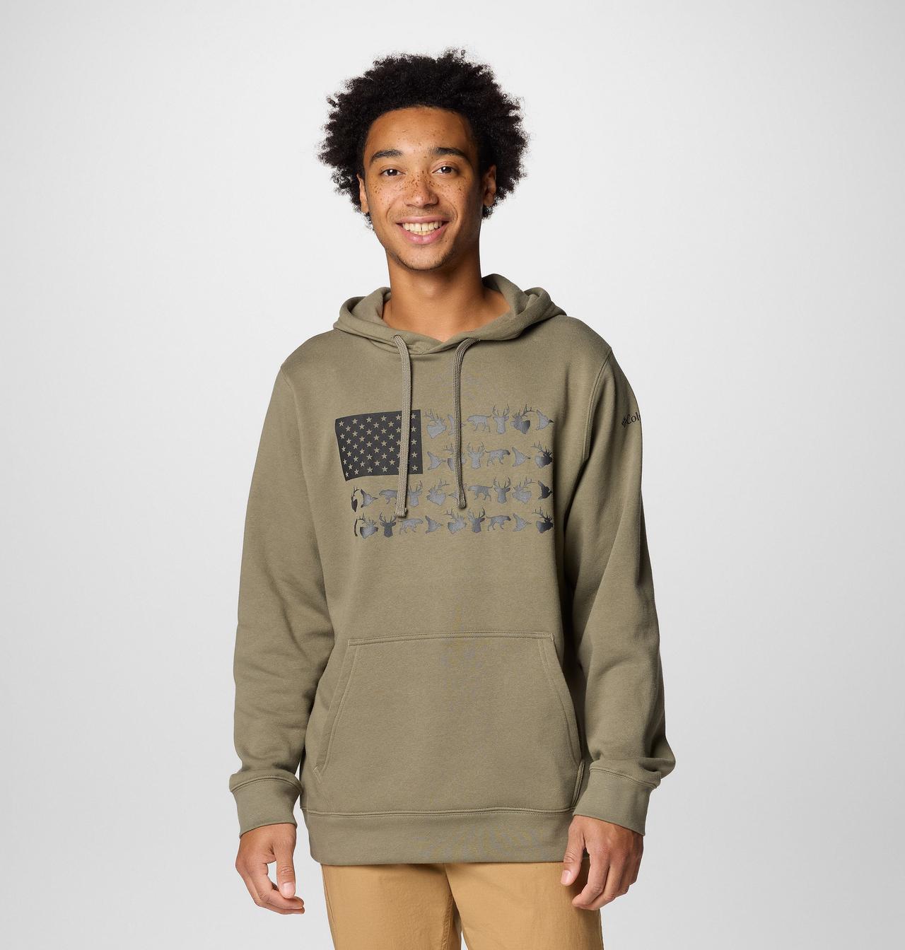 Men's PHG™ Game Flag II Hoodie - Tall 1