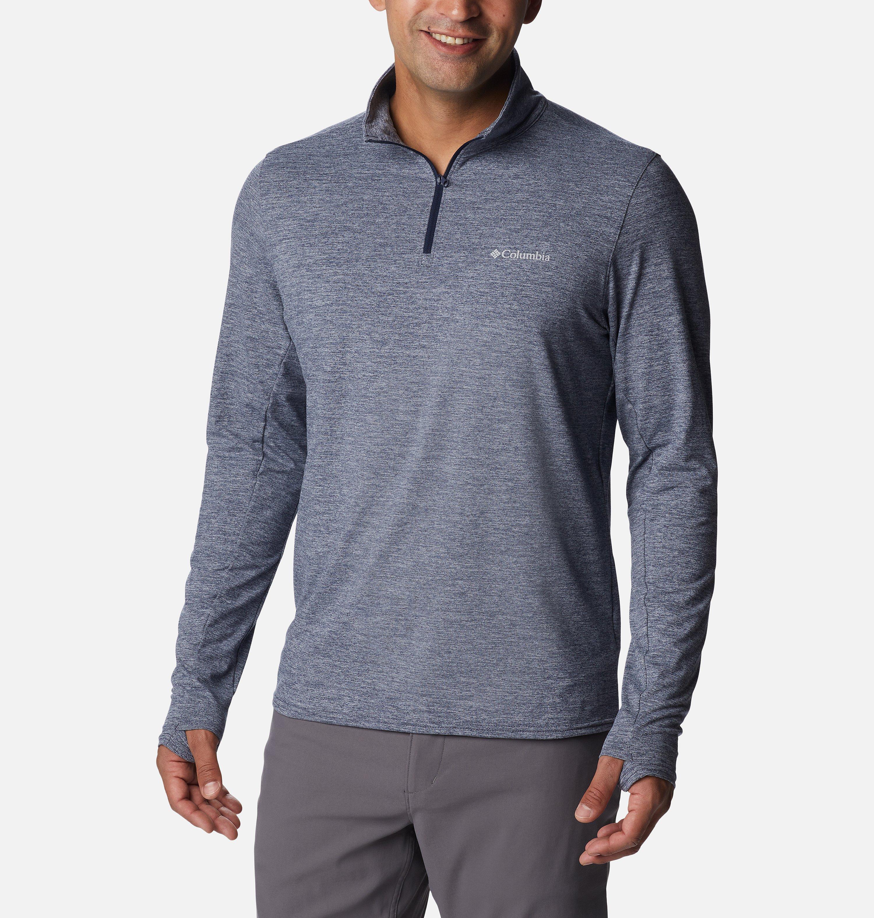 Men's Tech Trail Quarter Zip Pullover Shirt