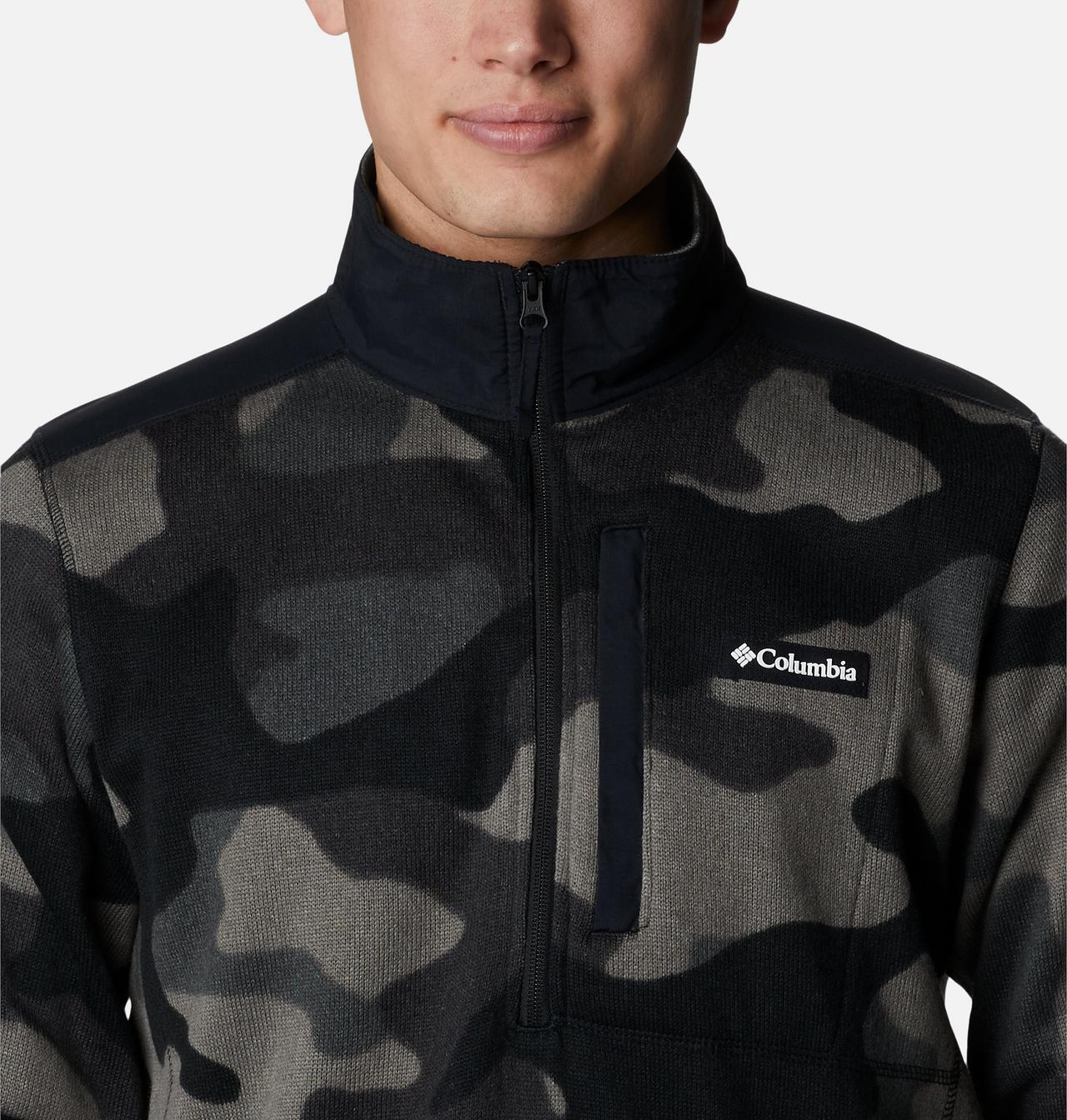 Men's Sweater Weather™ II Printed Fleece Half Zip Pullover 4