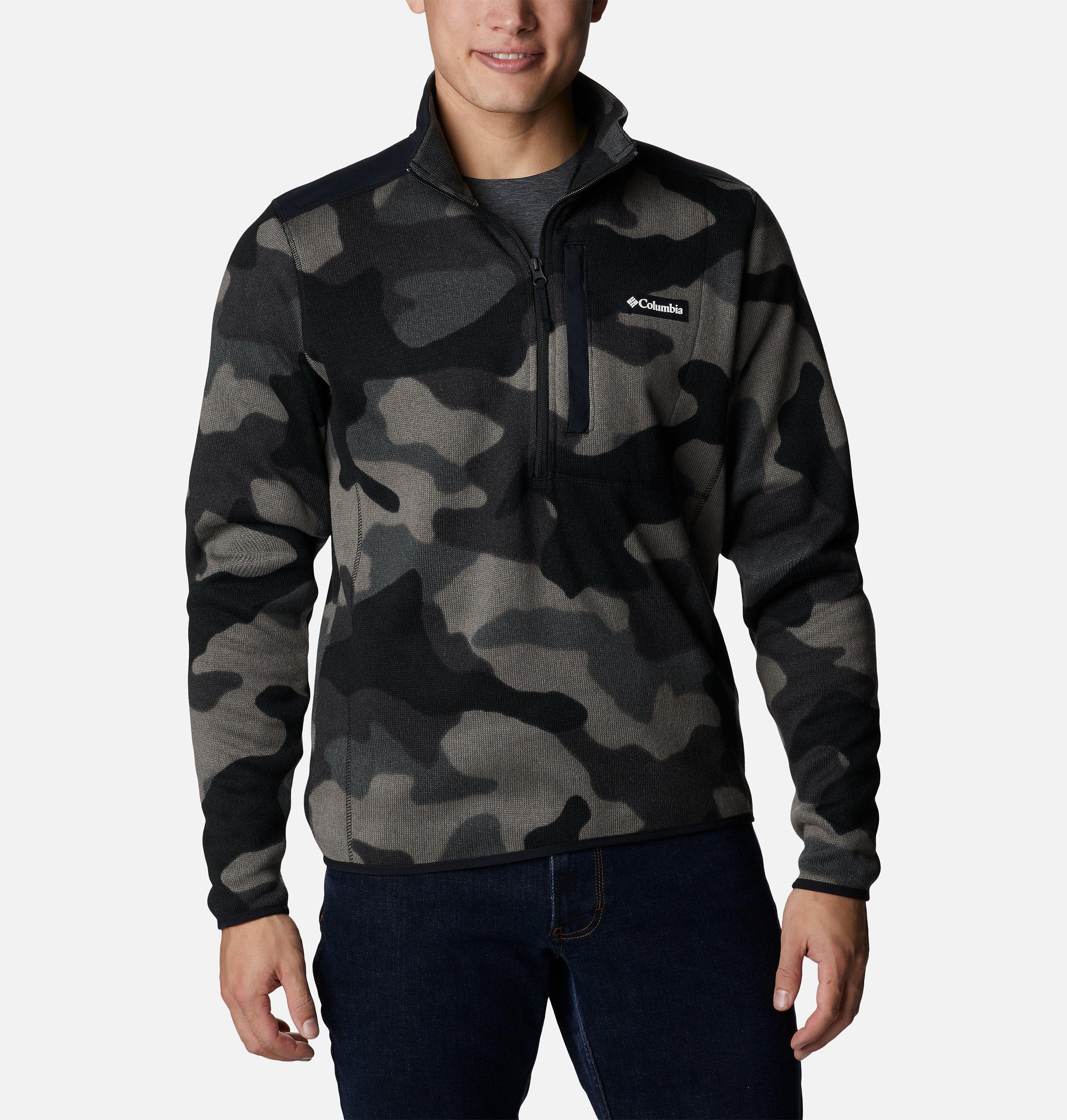 Men's Sweater Weather™ II Printed Fleece Half Zip Pullover 1