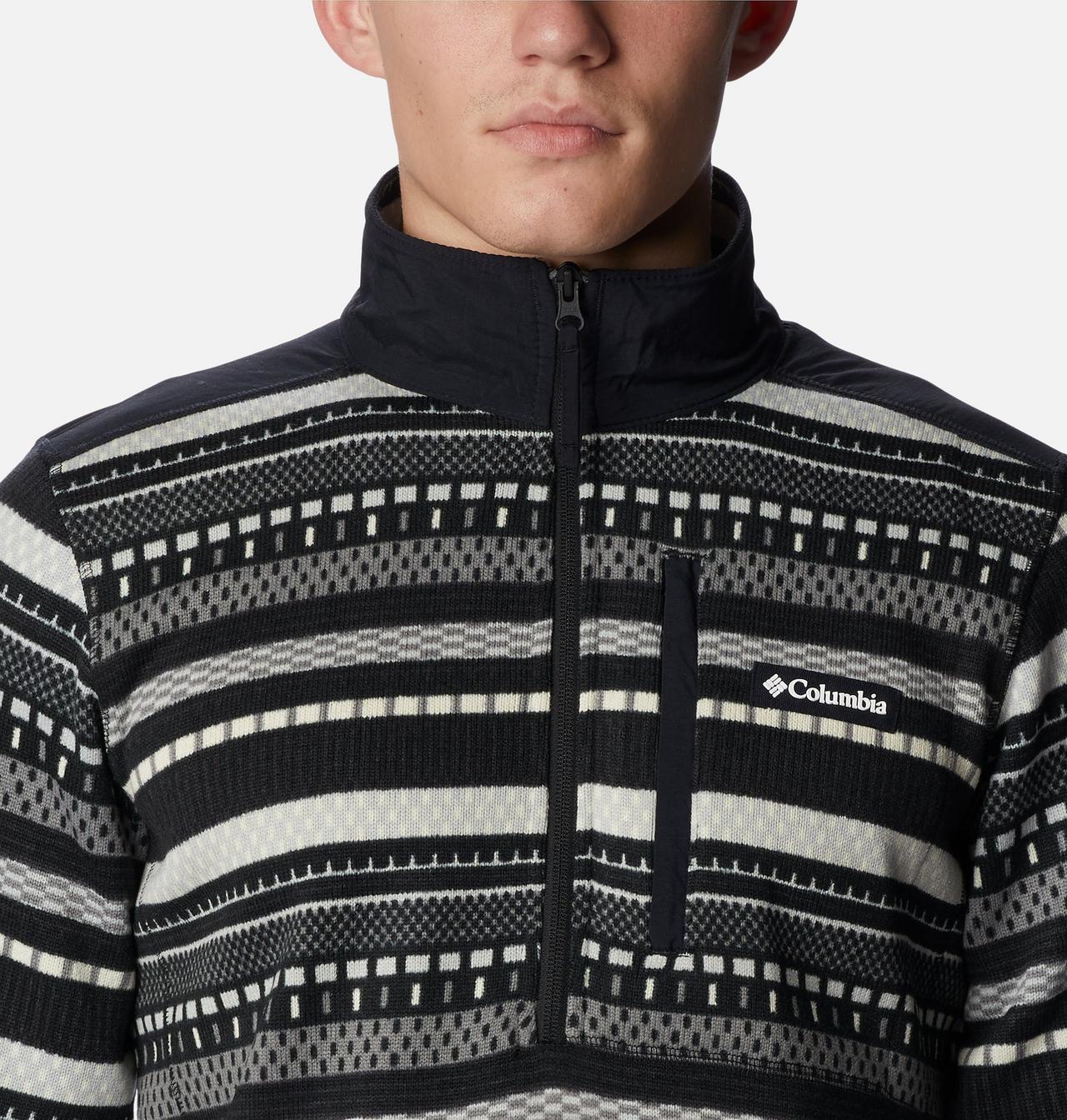 Men's Sweater Weather™ II Printed Fleece Half Zip Pullover 4