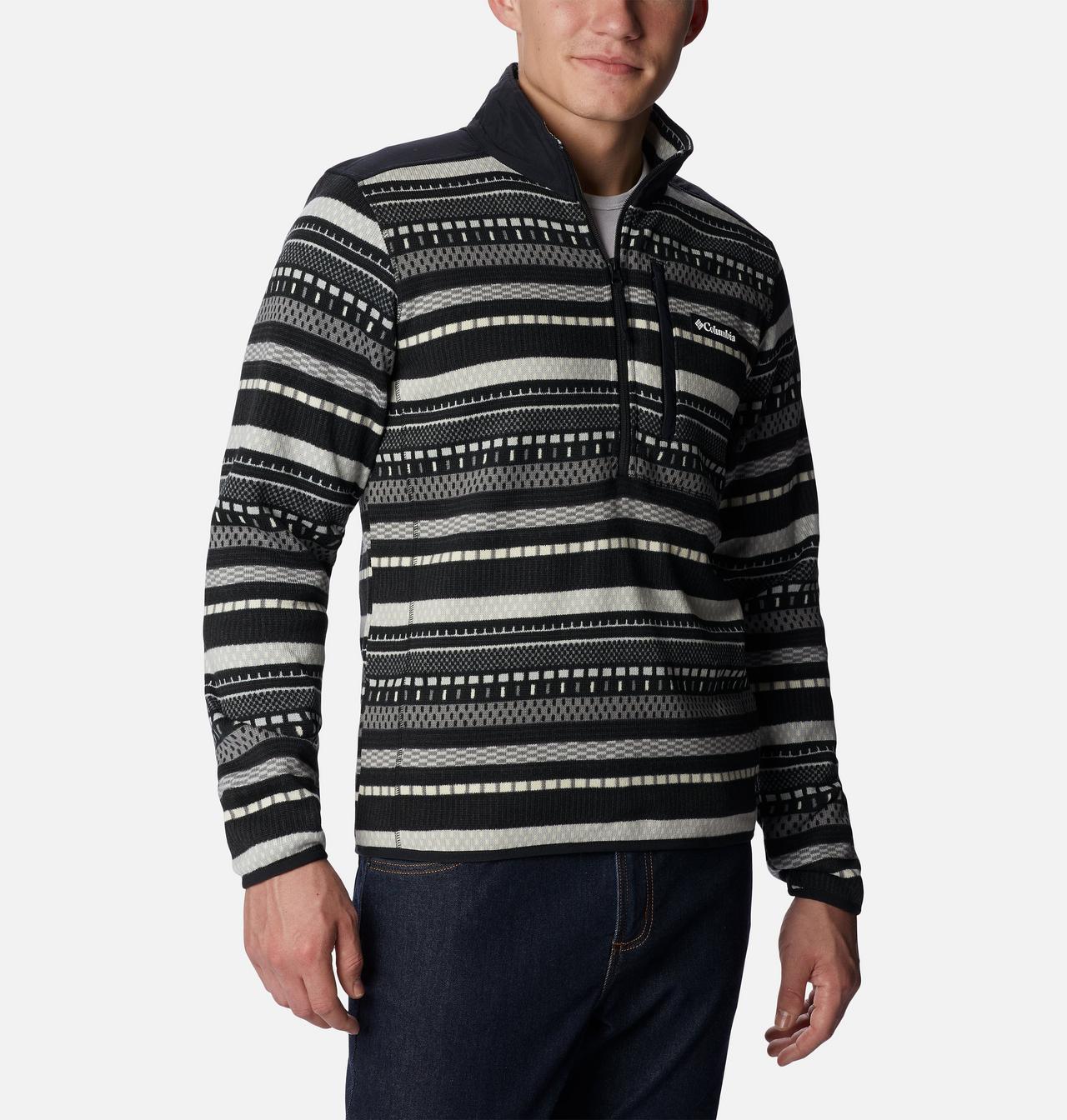 Men's Sweater Weather™ II Printed Fleece Half Zip Pullover 5