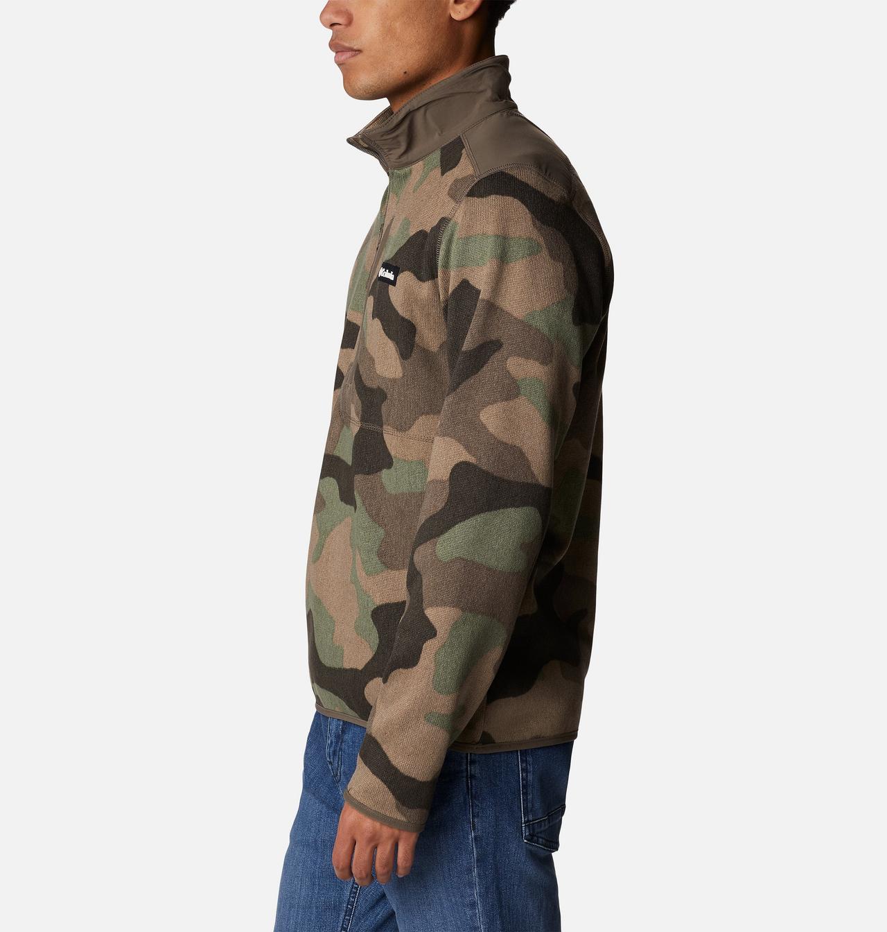 Men's Sweater Weather™ II Printed Fleece Half Zip Pullover 3