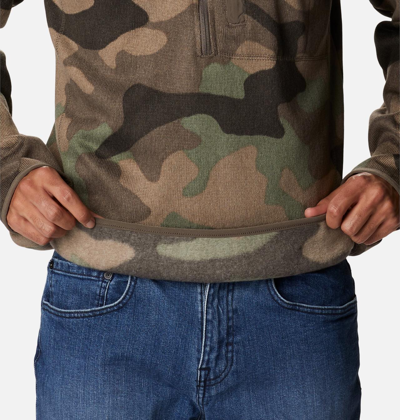 Men's Sweater Weather™ II Printed Fleece Half Zip Pullover 5