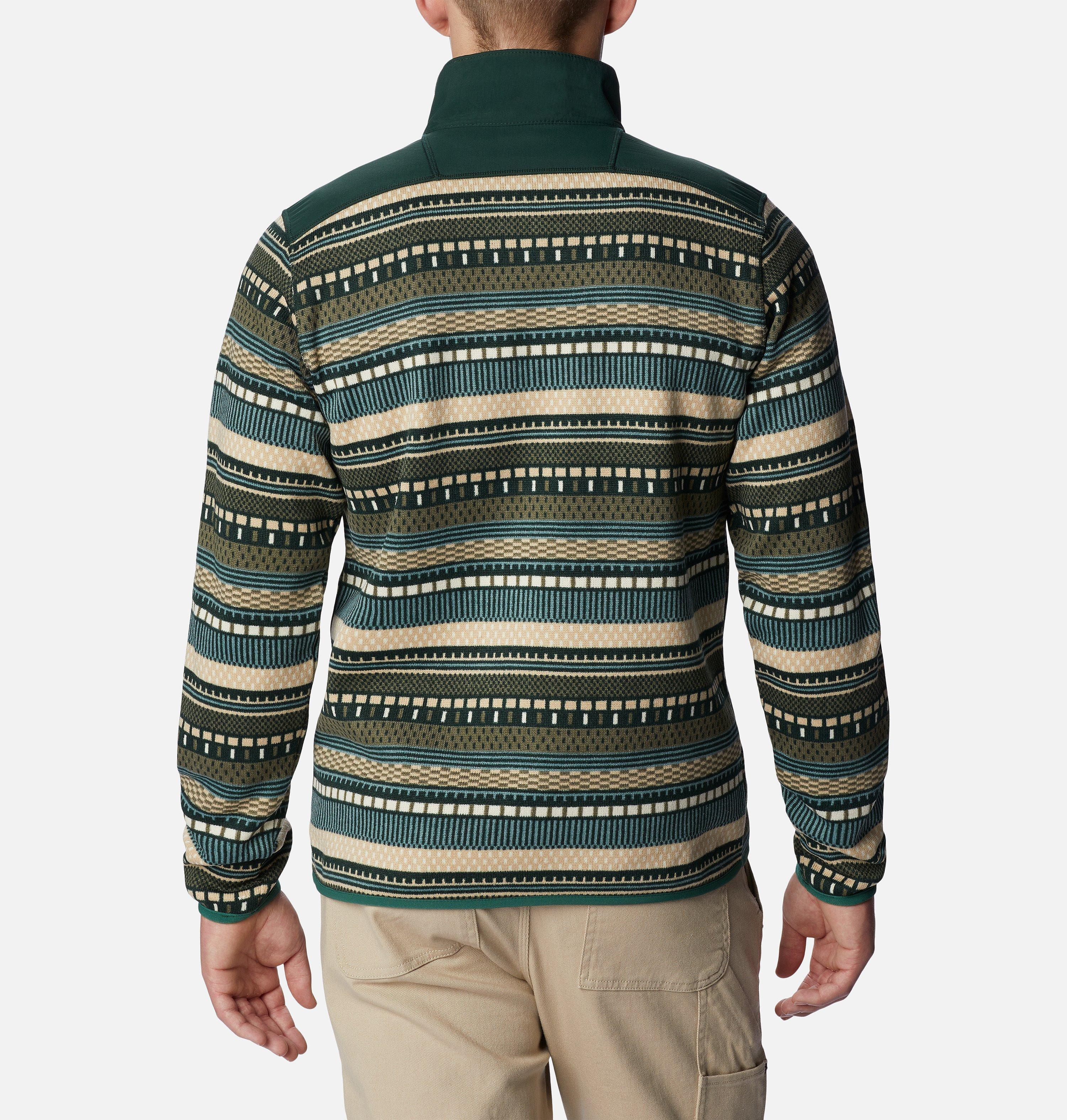 Men's Sweater Weather™ II Printed Fleece Half Zip Pullover 2