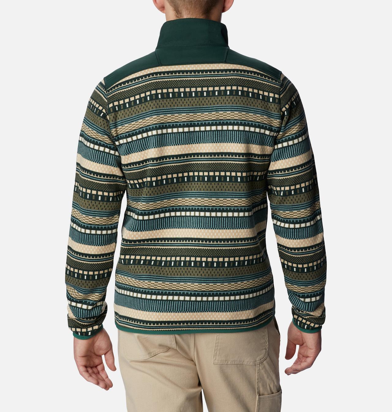 Men's Sweater Weather™ II Printed Fleece Half Zip Pullover 2