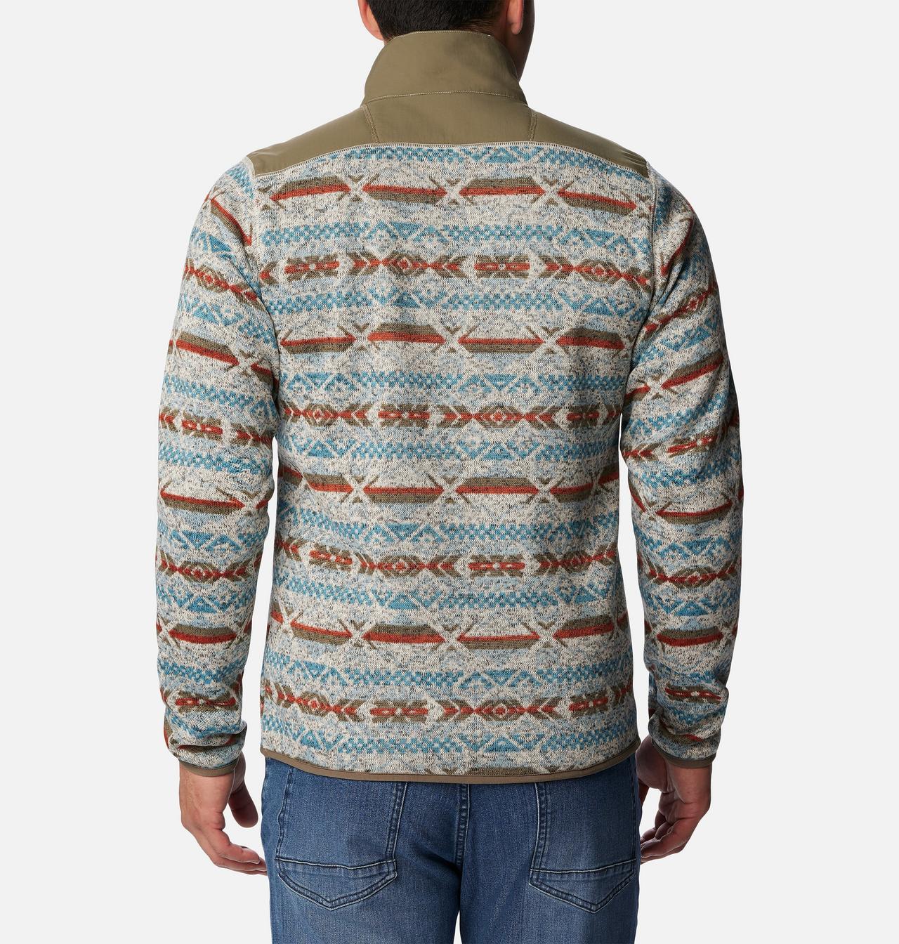 Men's Sweater Weather™ II Printed Fleece Half Zip Pullover 2