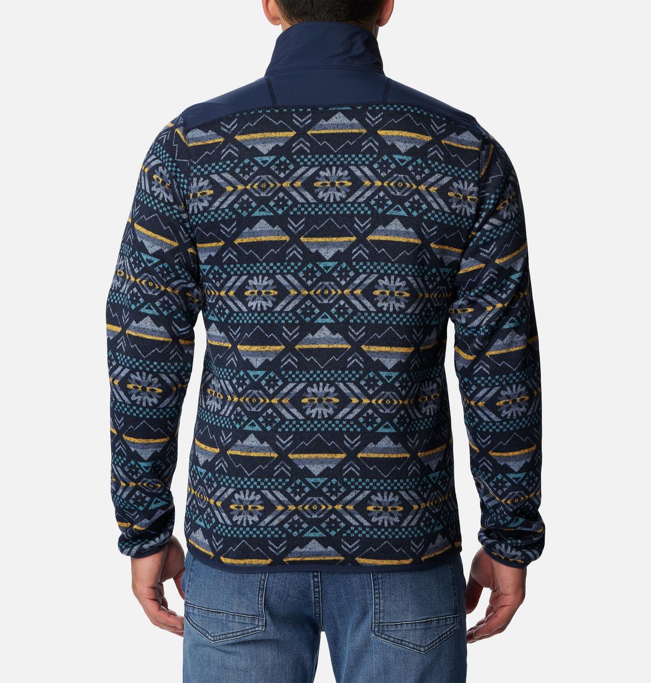 Men's Sweater Weather™ II Printed Fleece Half Zip Pullover 2