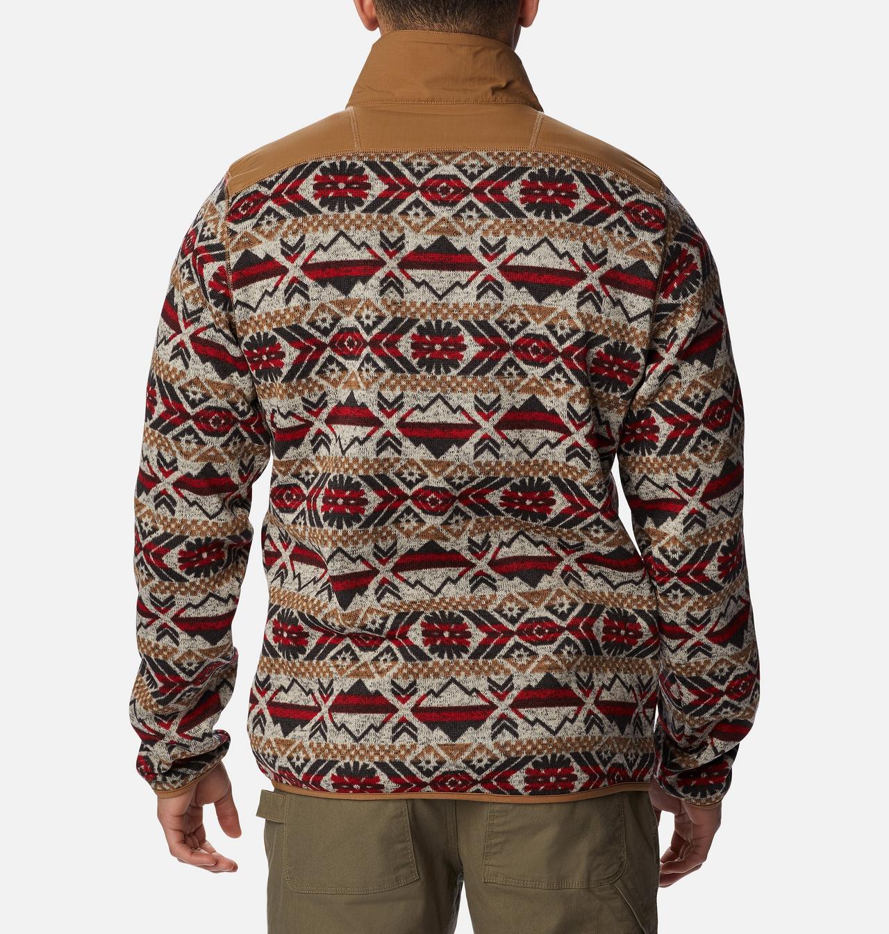 Men's Sweater Weather™ II Printed Fleece Half Zip Pullover 2