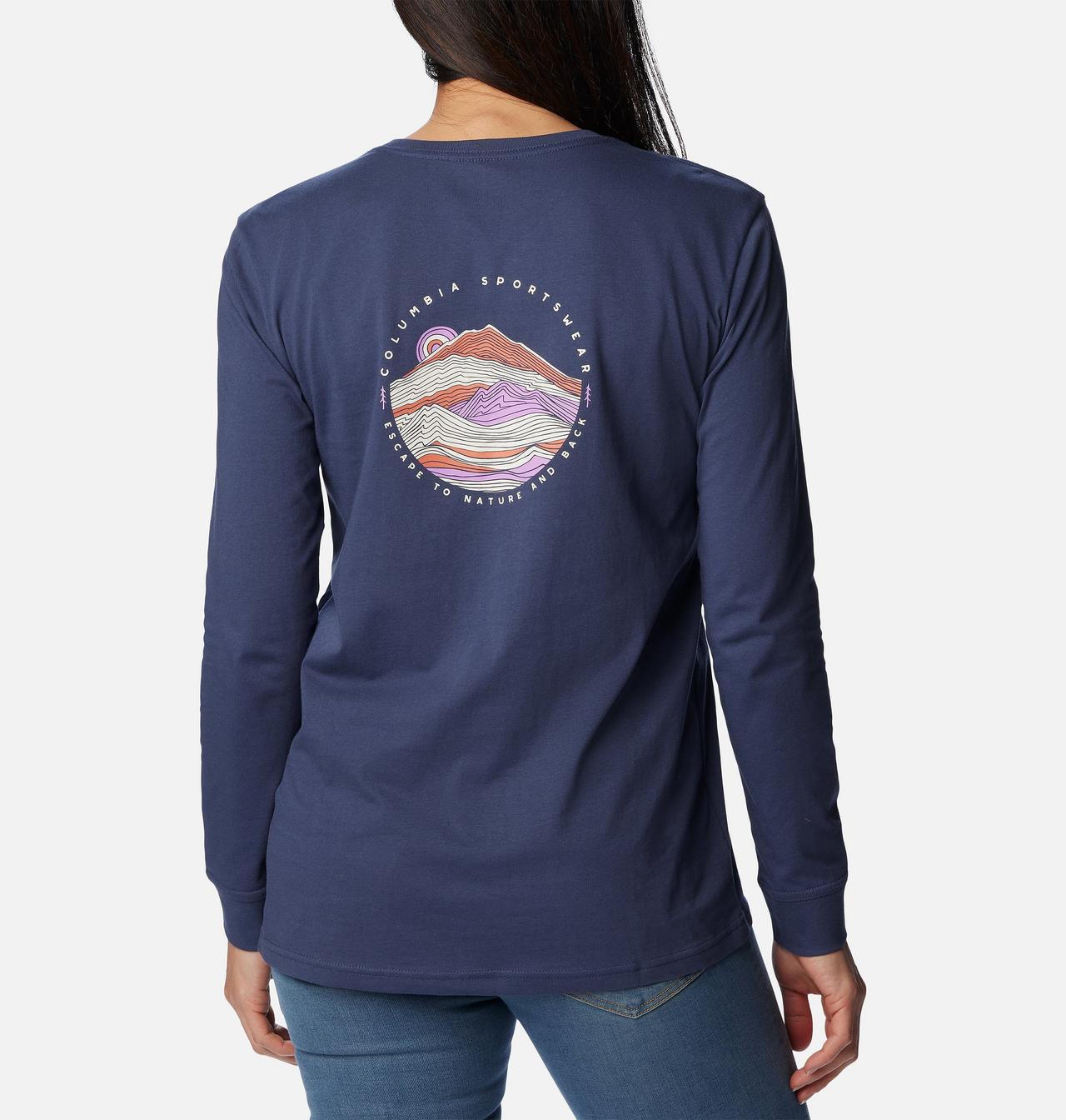 Women's North Cascades™ Back Graphic Long Sleeve T-Shirt 1