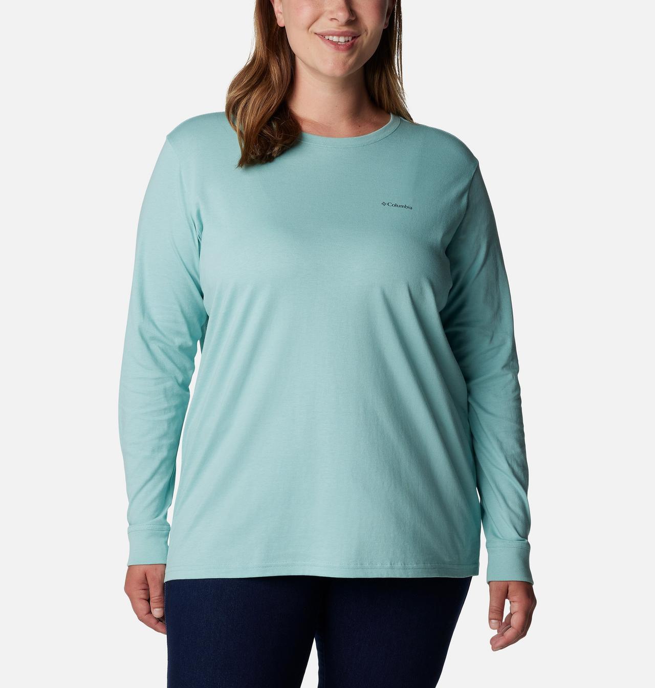 Women's North Cascades™ Back Graphic Long Sleeve T-Shirt - Plus Size 1