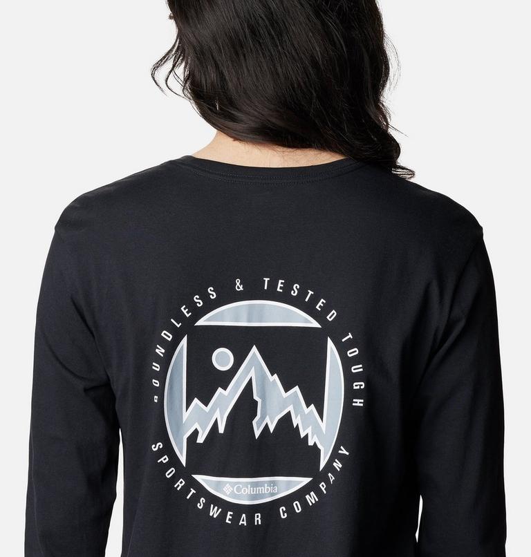 North Cascades Back Graphic LS Tee | 012 | L, Color: Black, Boundless Graphic, image 5