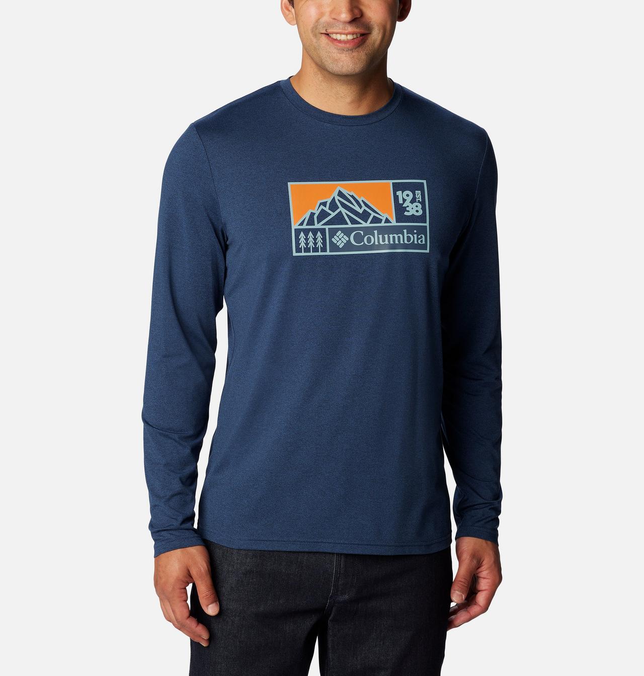 Men's Tech Trail™ Long Sleeve Graphic Shirt 1