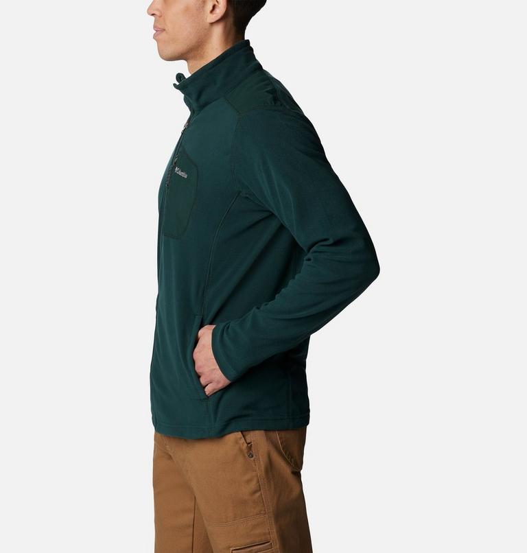 Men's Klamath Range Fleece Jacket, Color: Spruce, image 3