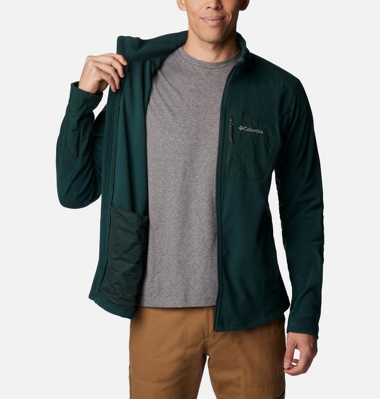 Men's Klamath Range Fleece Jacket, Color: Spruce, image 5