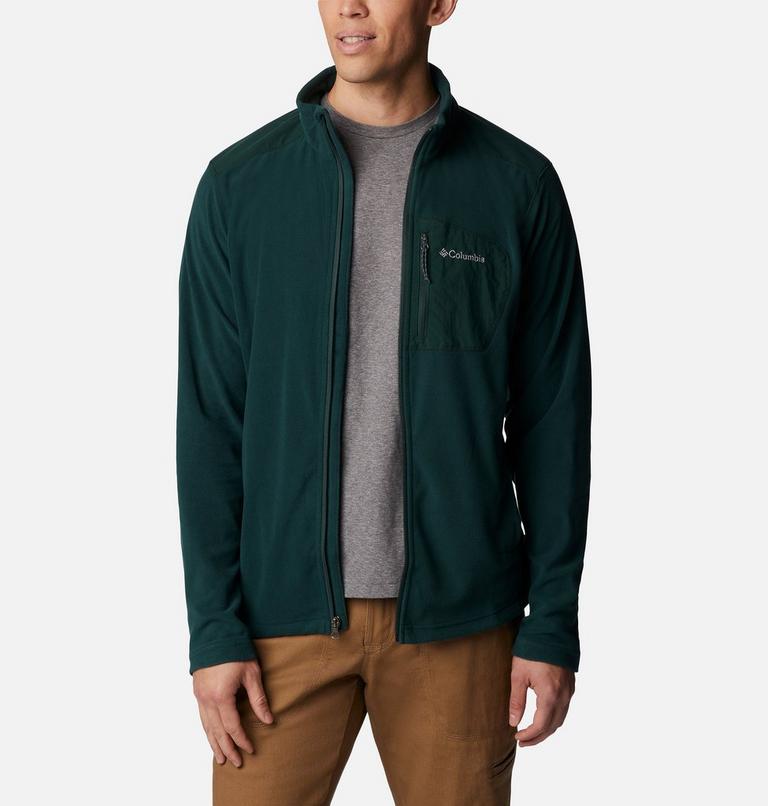 Men's Klamath Range Fleece Jacket, Color: Spruce, image 6