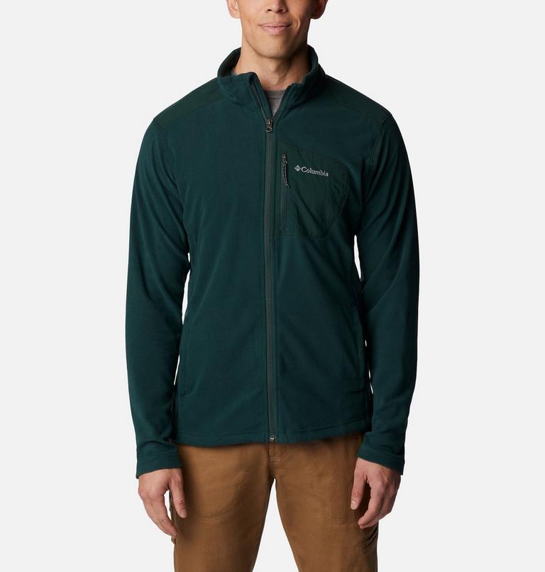 Men's Klamath Range Fleece Jacket, Color: Spruce, image 1