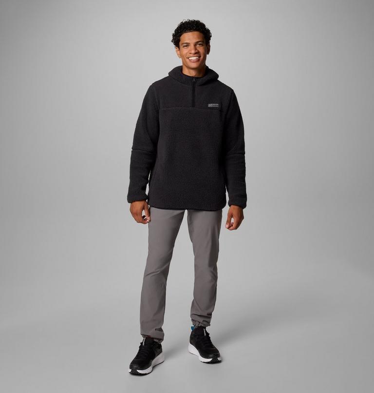 Men's Rugged Ridge III Sherpa Pullover Hoodie, Color: Black, image 3