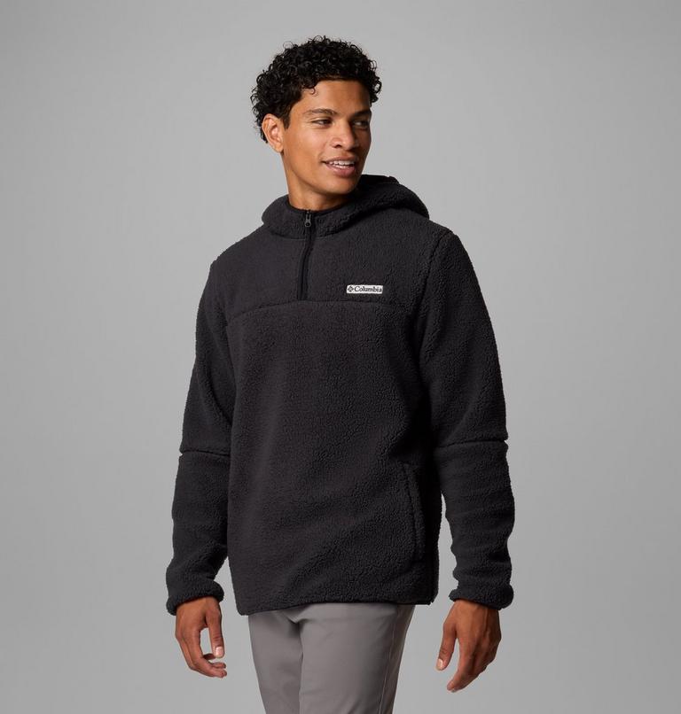 Men's Rugged Ridge III Sherpa Pullover Hoodie, Color: Black, image 4