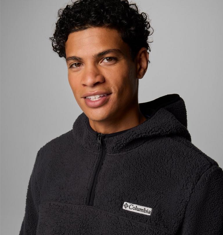 Men's Rugged Ridge III Sherpa Pullover Hoodie, Color: Black, image 5