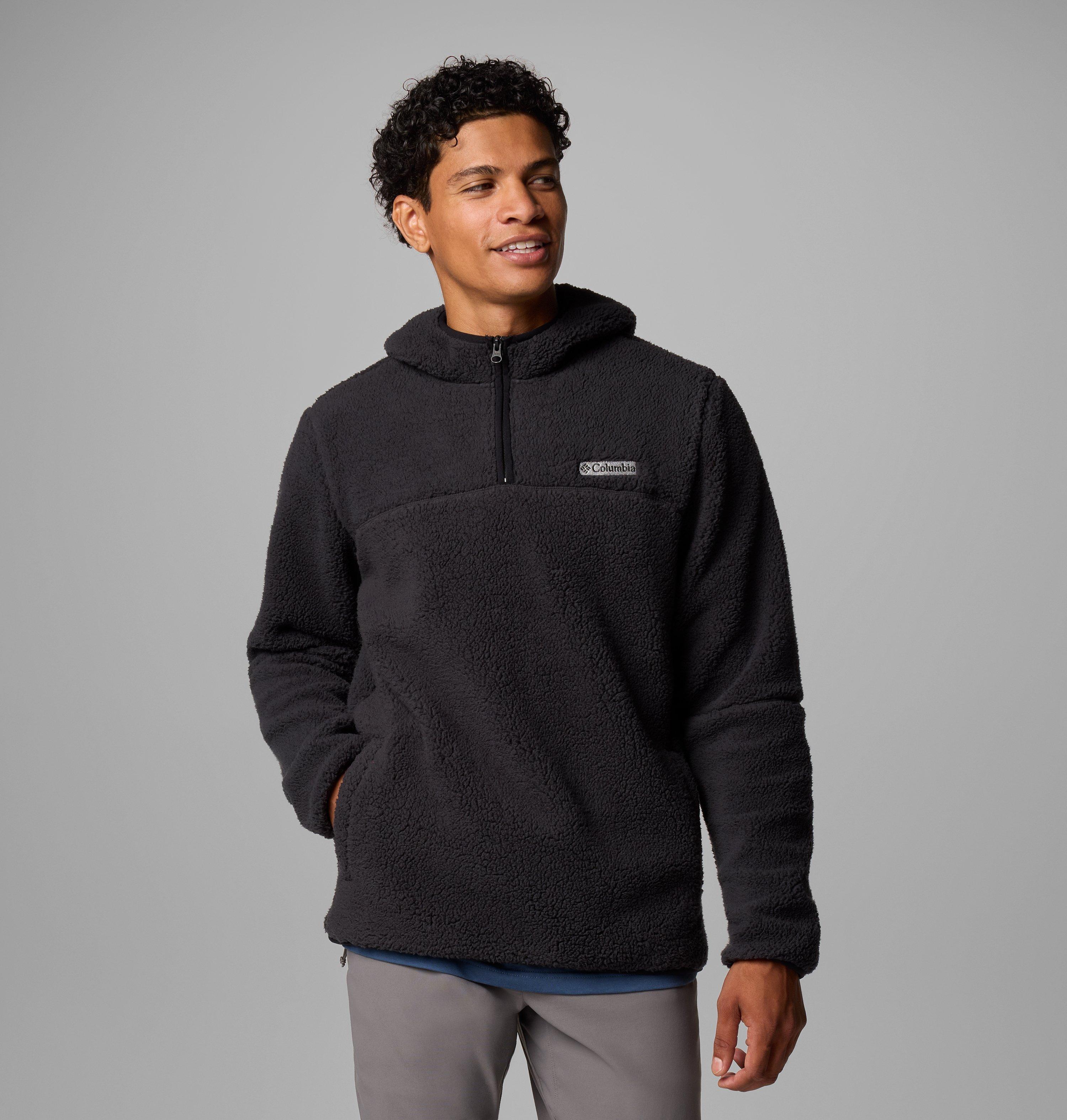 Columbia Men's Rugged Ridge  III Sherpa Pullover Hoodie-
