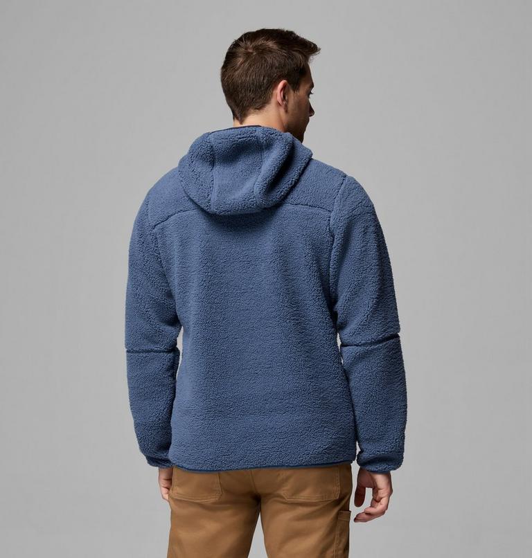 Men's Rugged Ridge III Sherpa Pullover Hoodie, Color: Dark Mountain, image 3