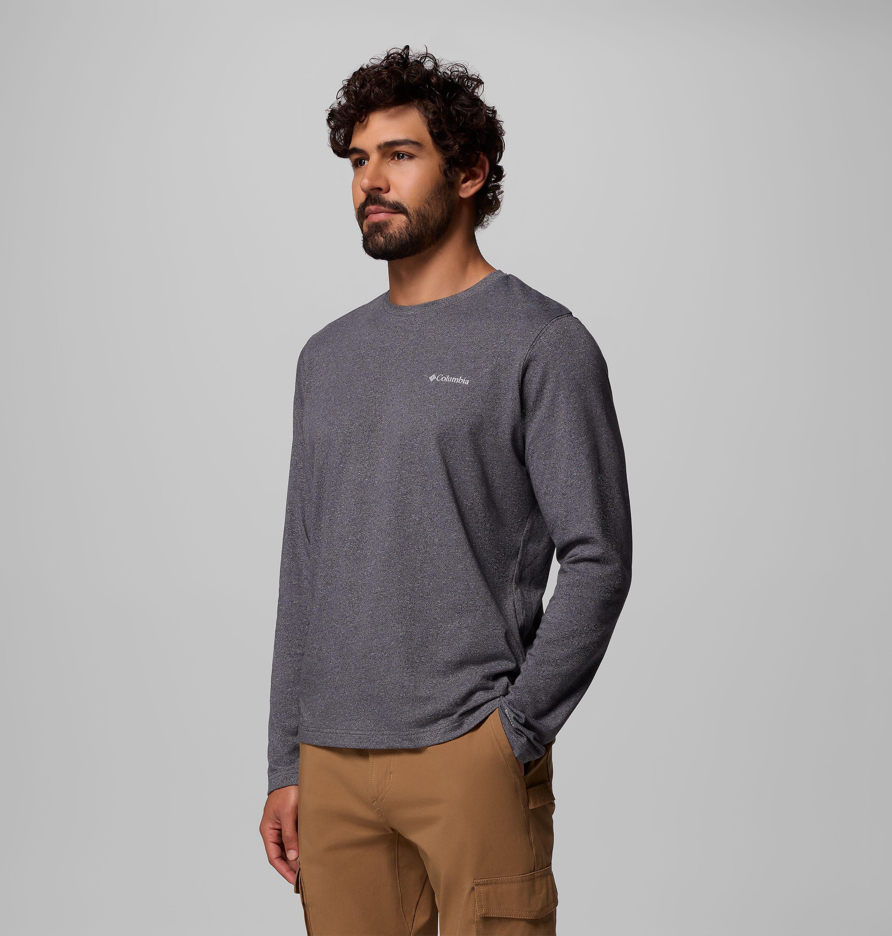 Men's Thistletown Hills Long Sleeve Crew Shirt | 023 | L 4