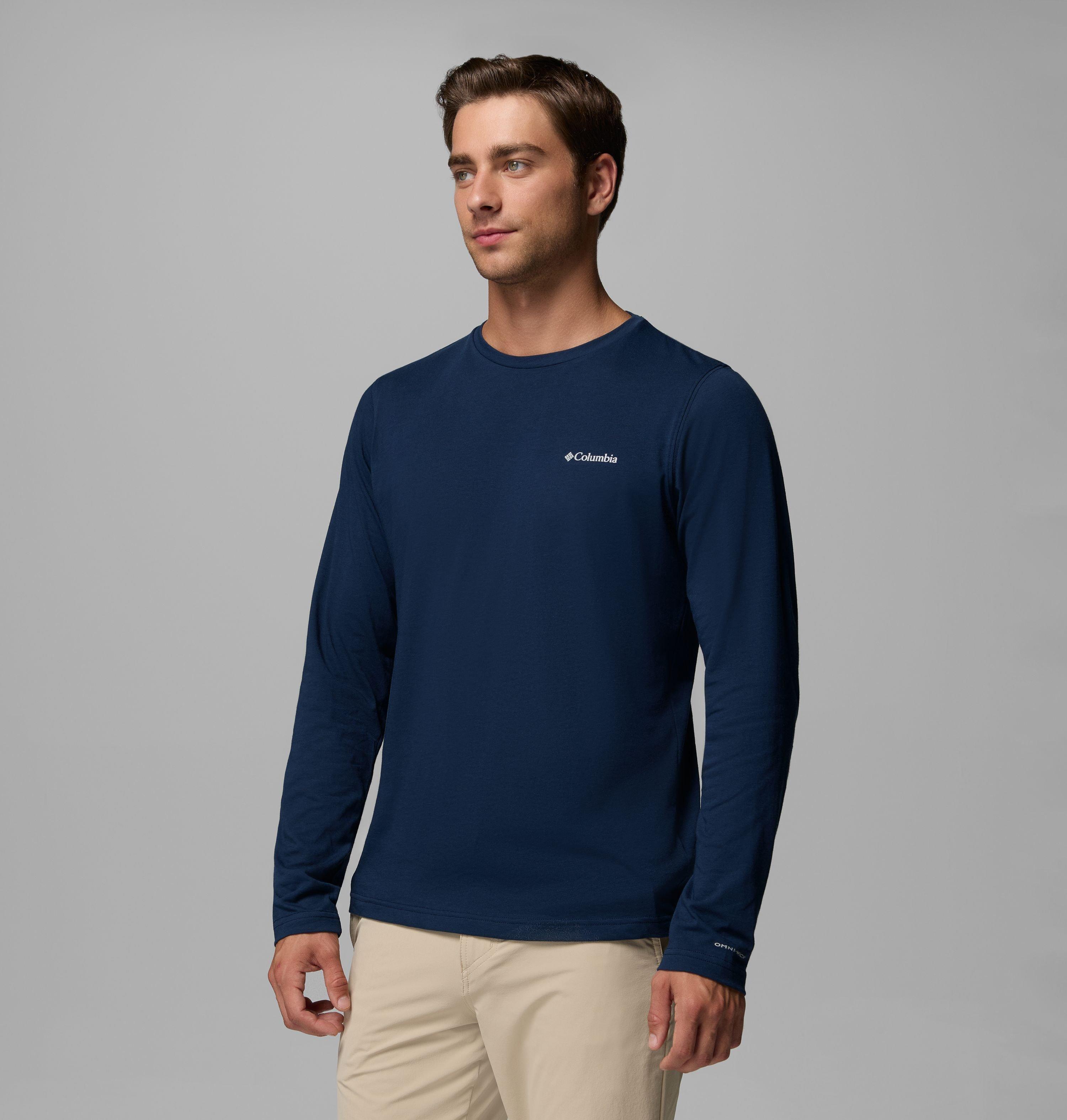 Men's Thistletown Hills Long Sleeve Crew Shirt | 464 | M 4