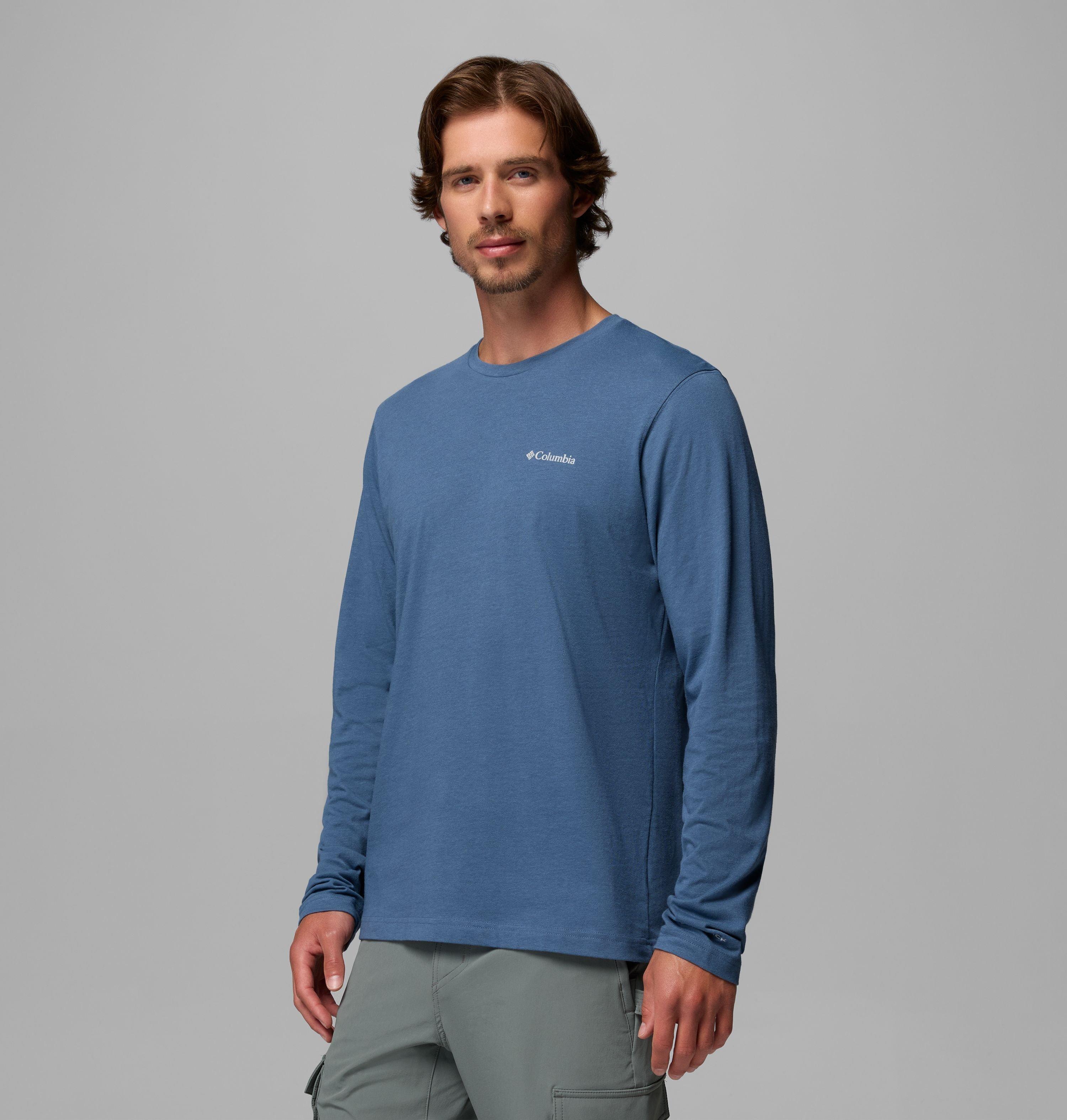 Men's Thistletown Hills Long Sleeve Crew Shirt | 478 | S 4