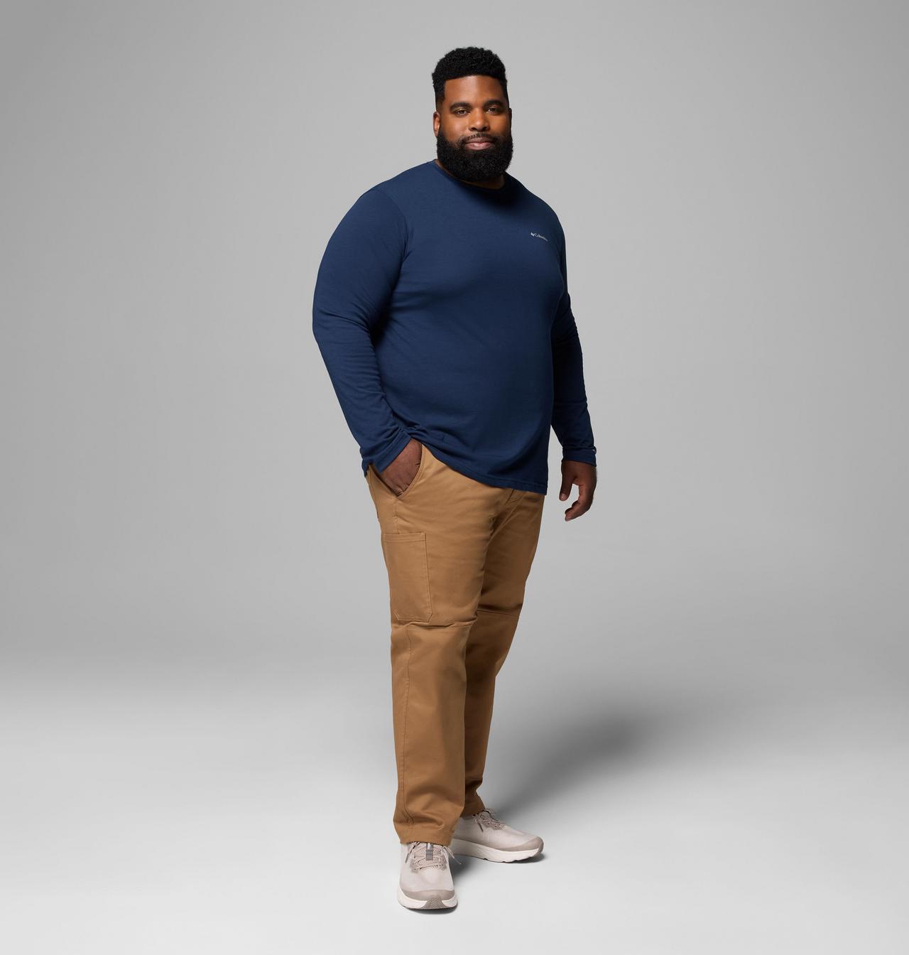 Men's Thistletown Hills™ Long Sleeve Crew Shirt - Big | 464 | 5X 2